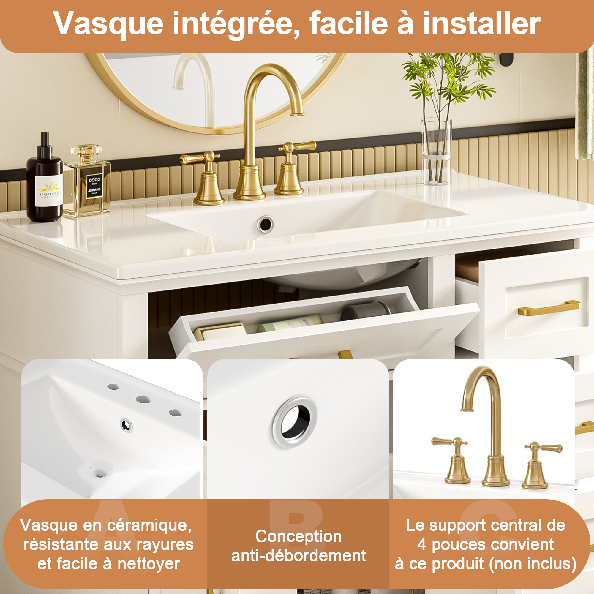 Présentation du meuble vasque