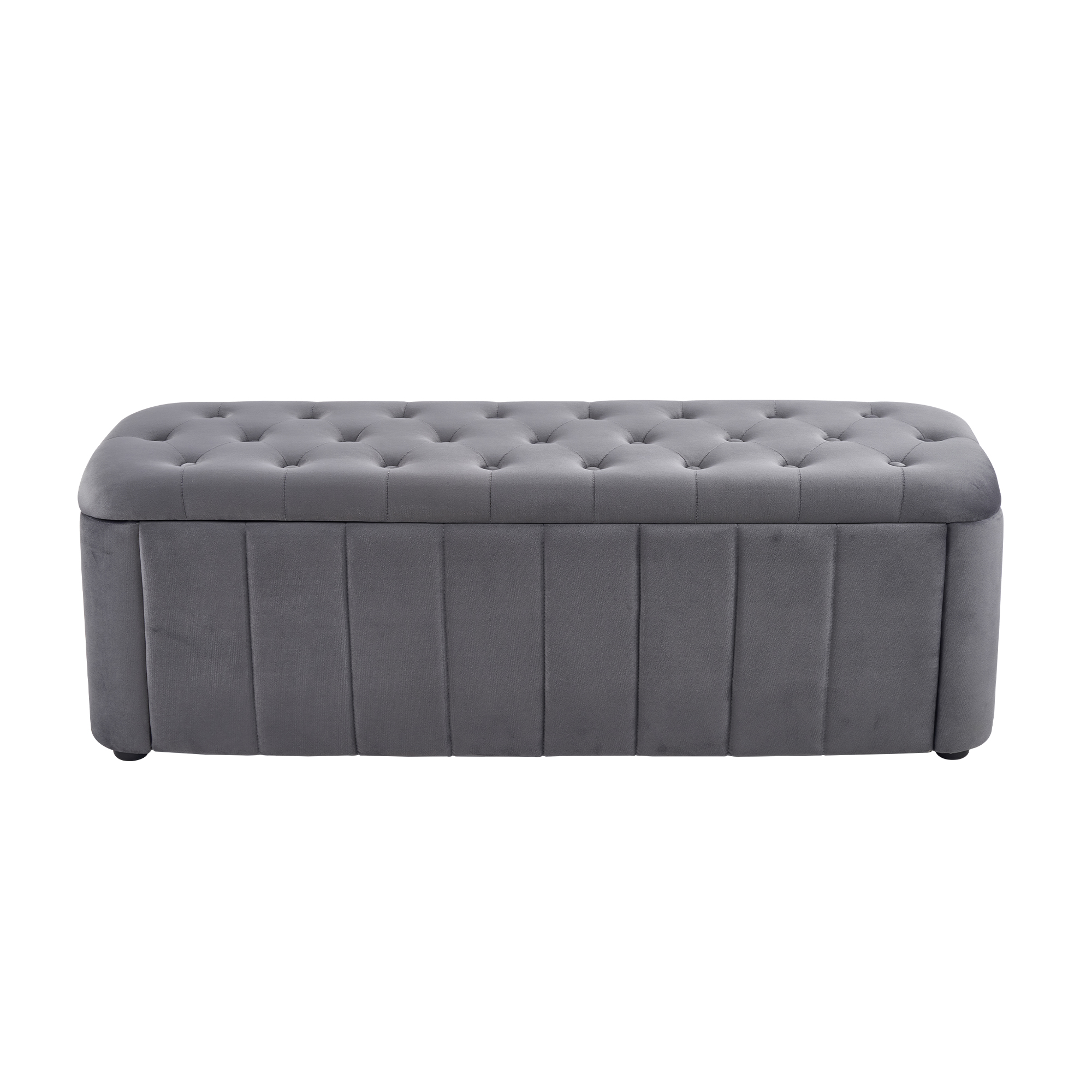 Banc rembourré en velours avec boutons, coins arrondis, pour salon, chambre et entrée, design classique, confort pour chaussures, lecture et repos, style élégant, beaucoup de fonctions, usage quotidien durable - image 7