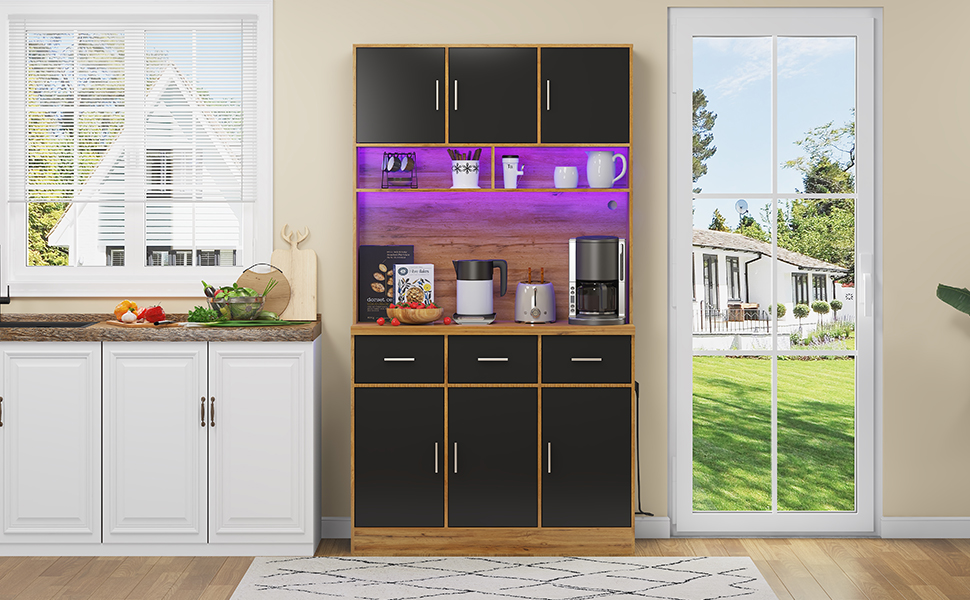 Buffet multifonction 100 x 40 x 180 cm avec éclair - image 15