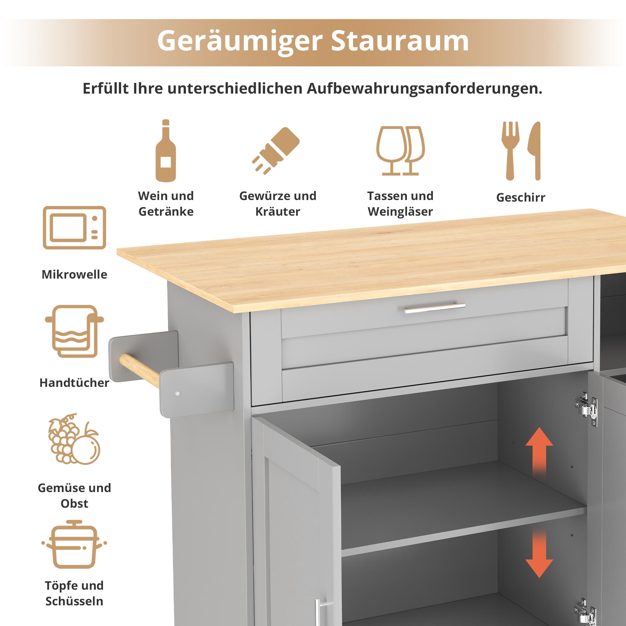 Concept innovant d'espace von rangement