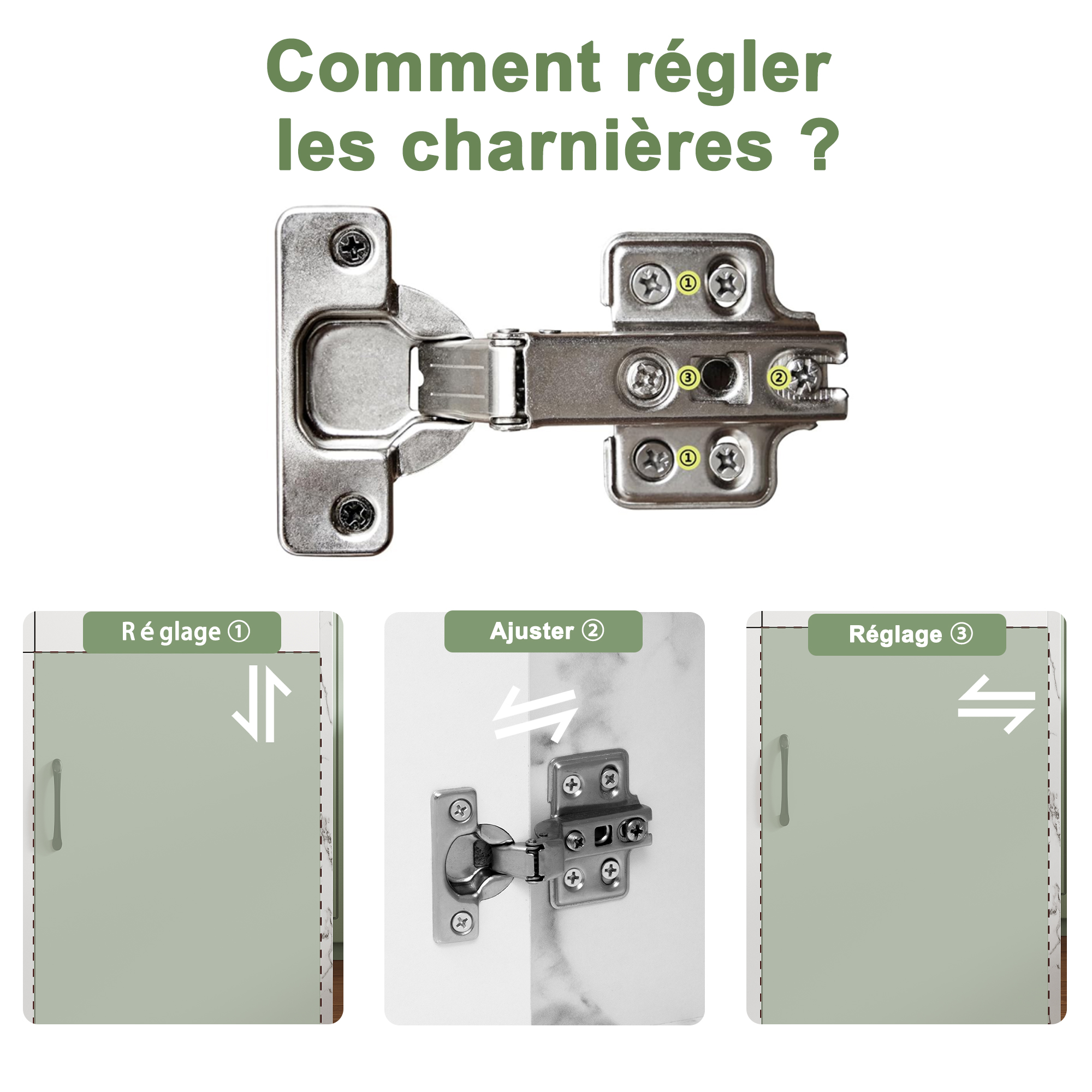 Détail du îlot de cuisine