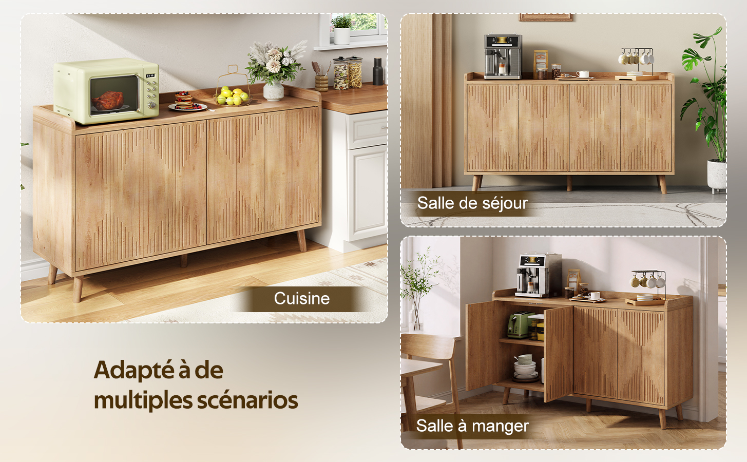 Présentation du buffet