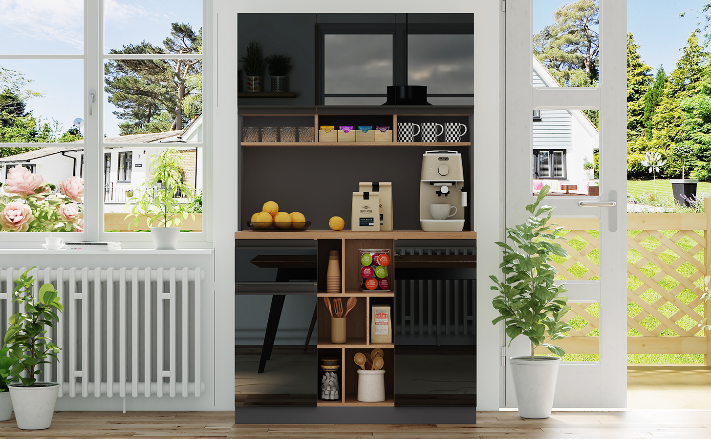 Hochschrank Ansicht 1
