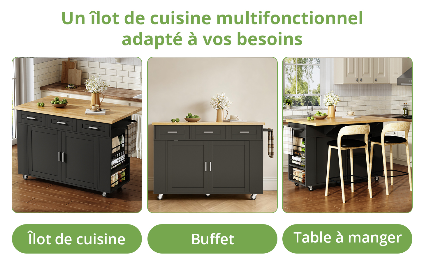 Détail du buffet