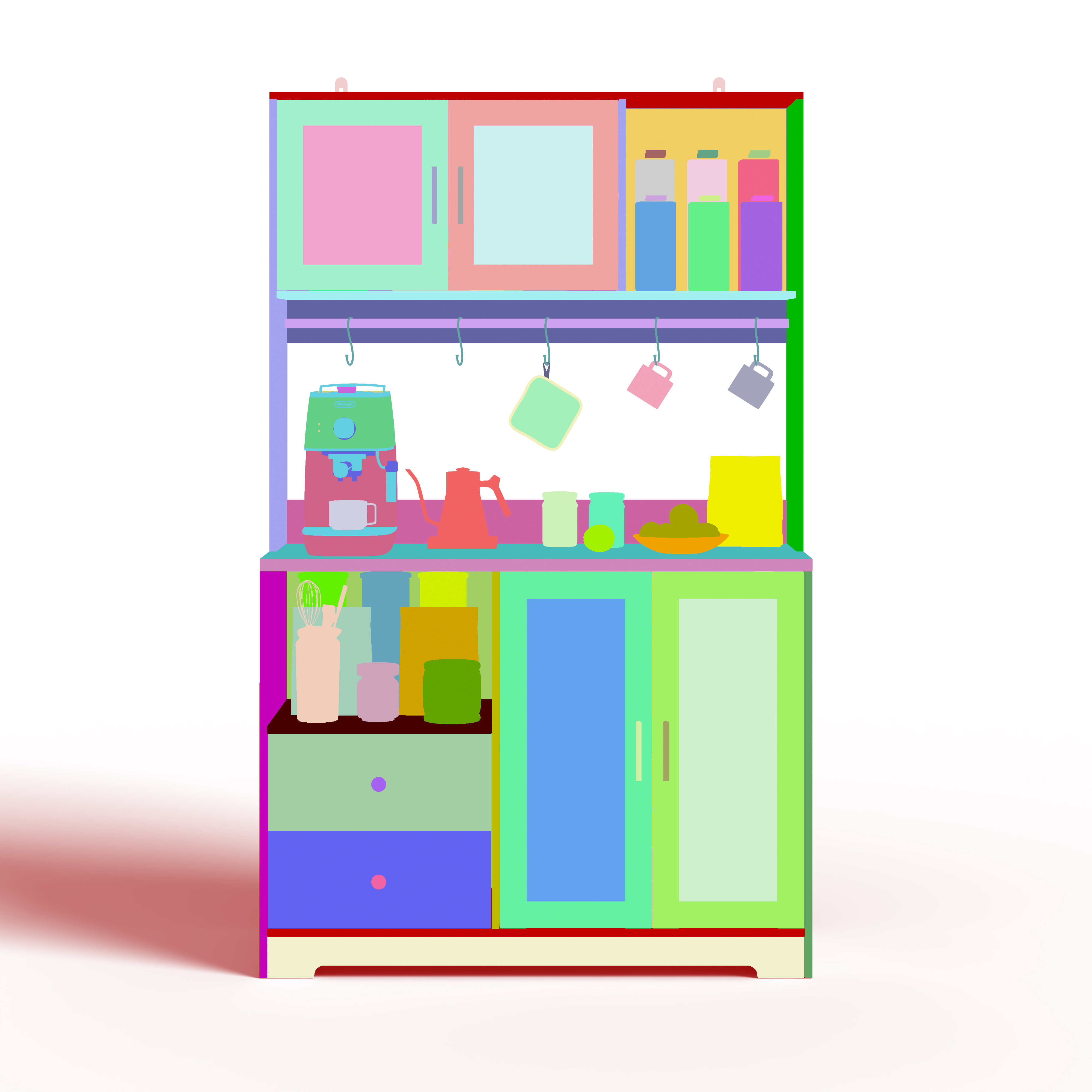 Présentation du vitrine