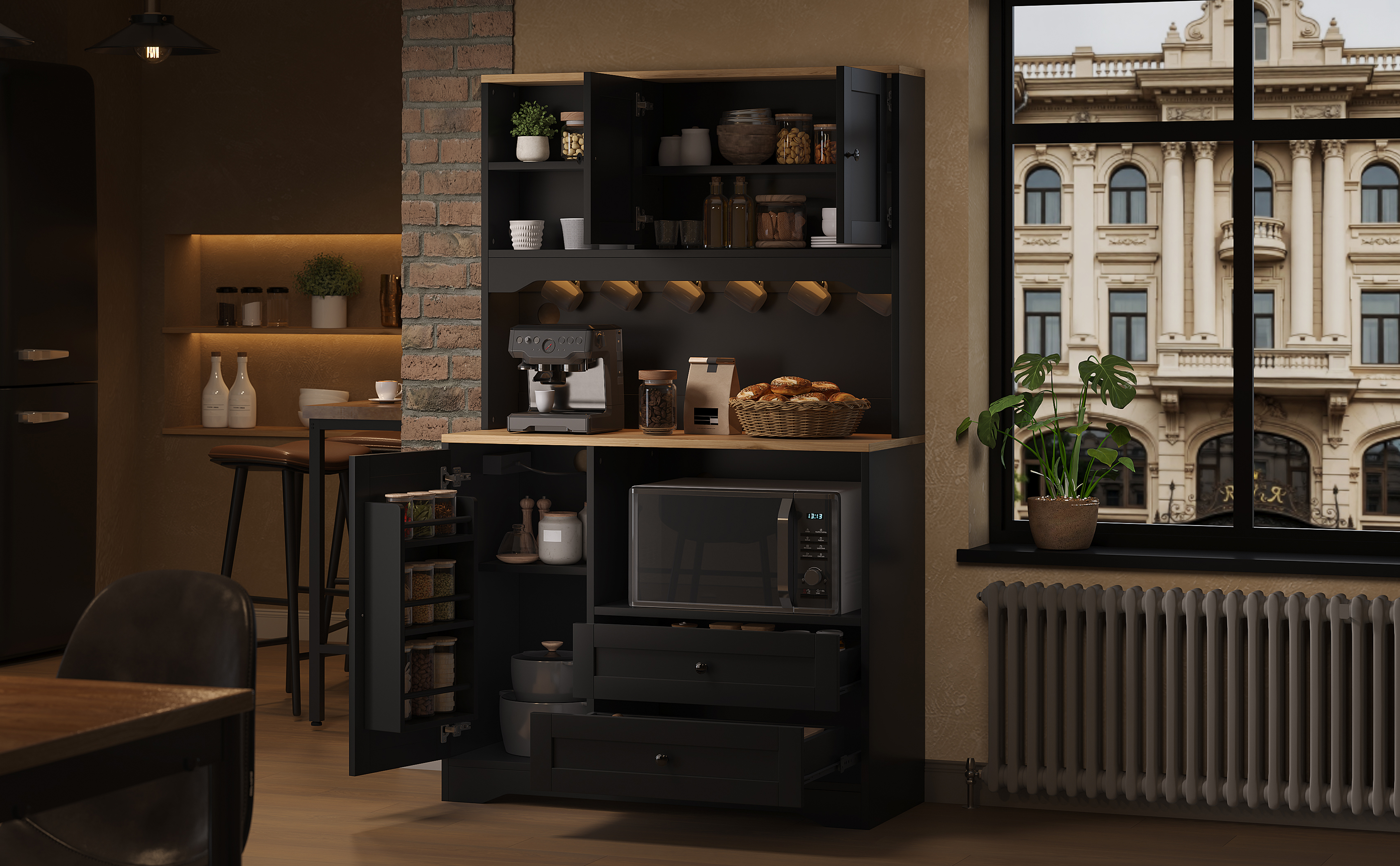 Présentation du buffet