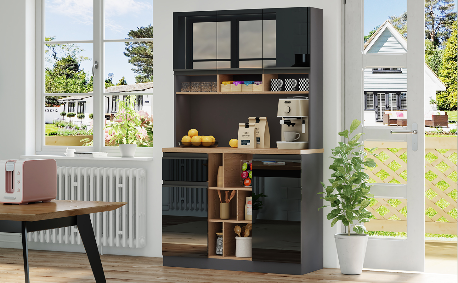 Hochschrank Ansicht 2