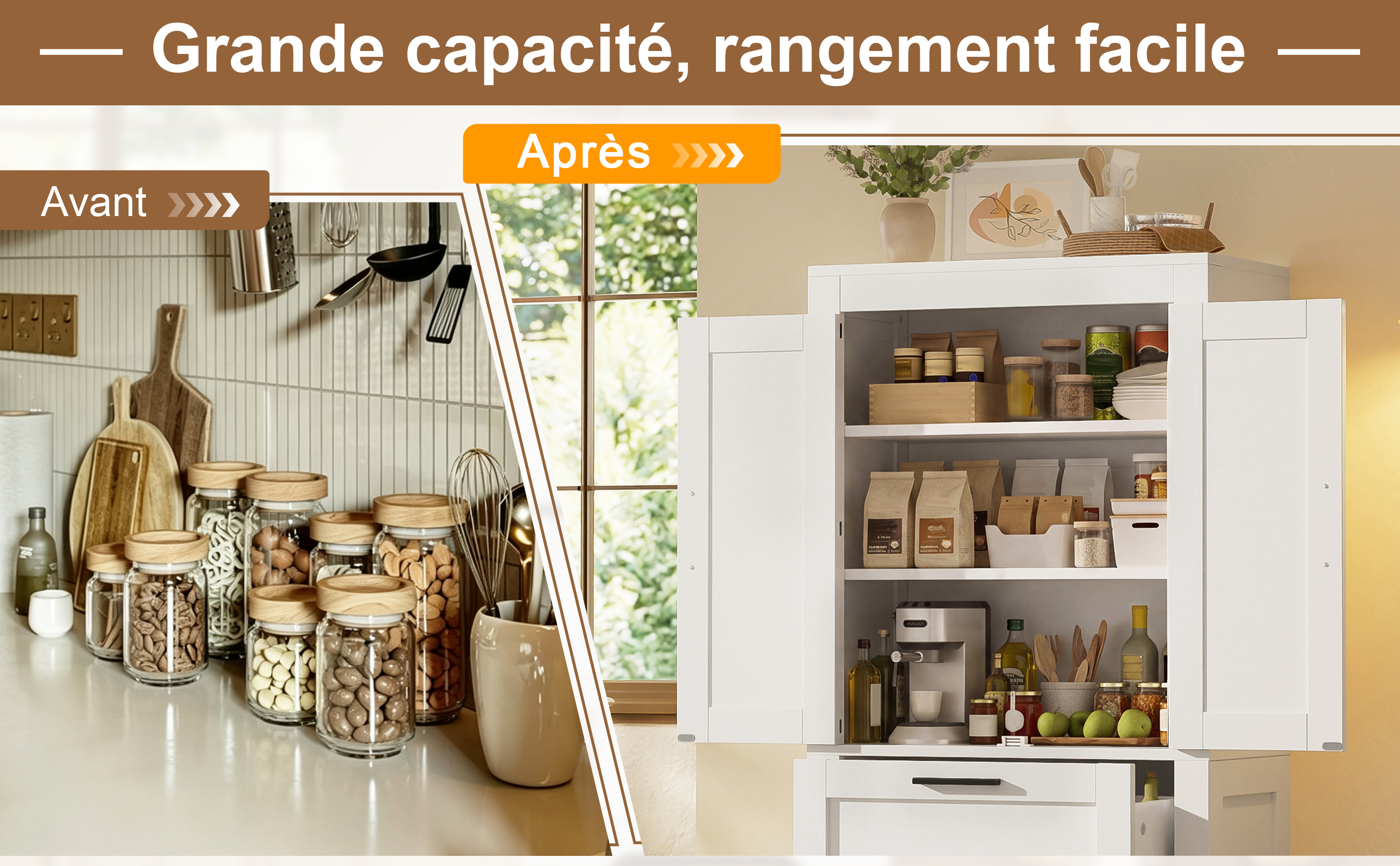 Présentation du buffet