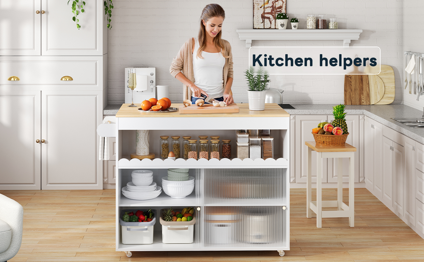 Présentation du îlot de cuisine