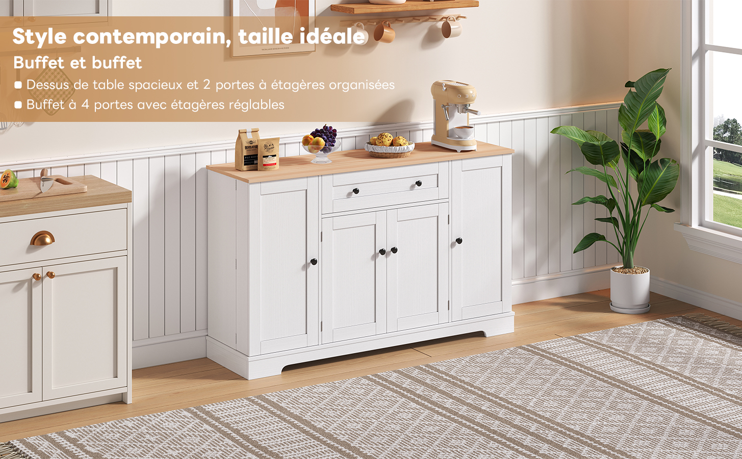 Détail du buffet
