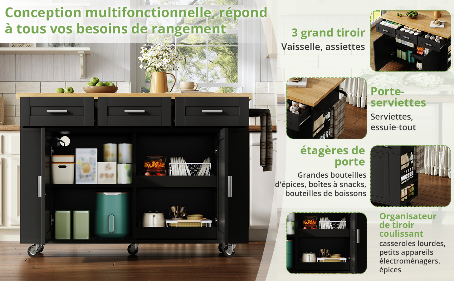 Détail du buffet