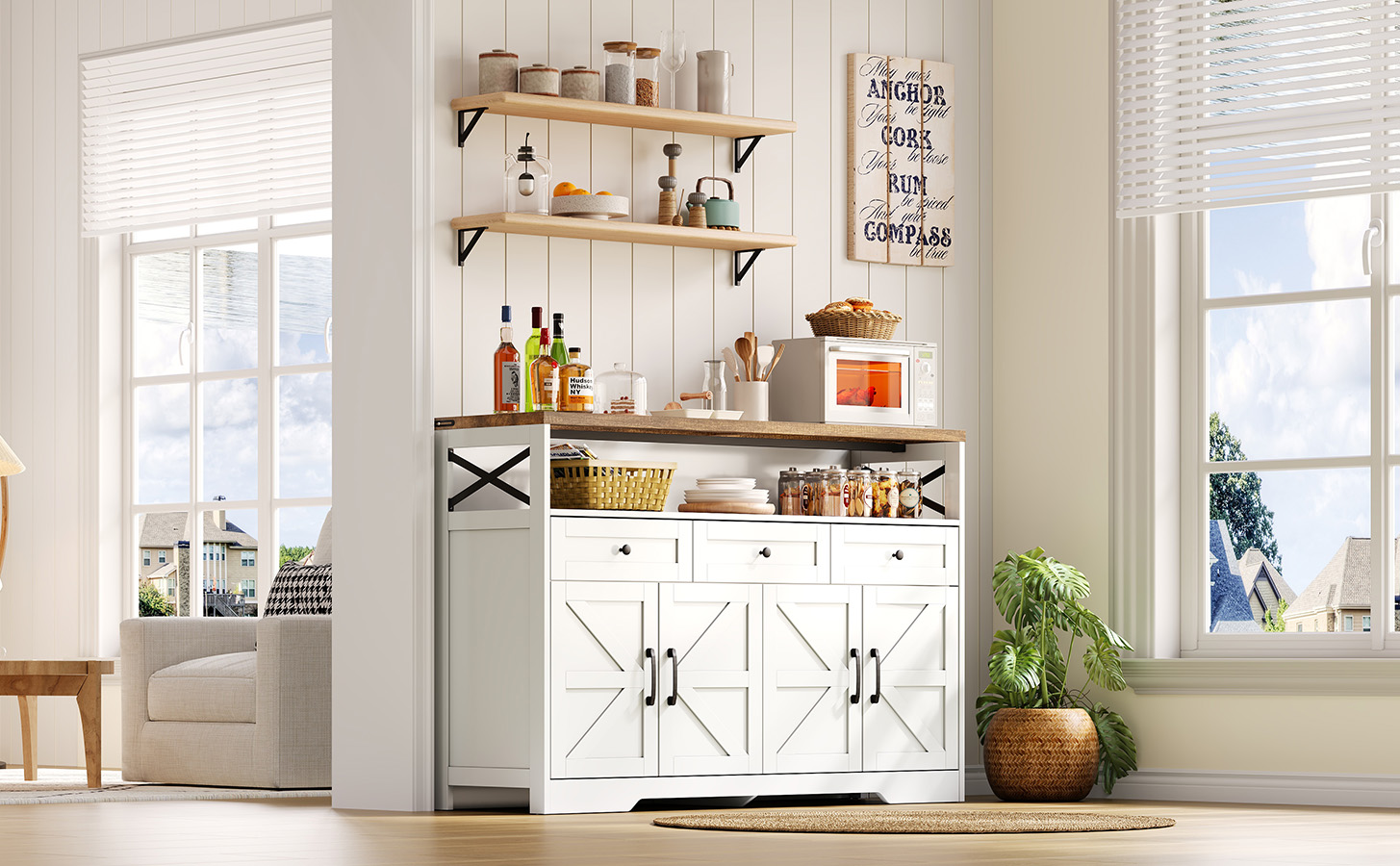 Buffet console