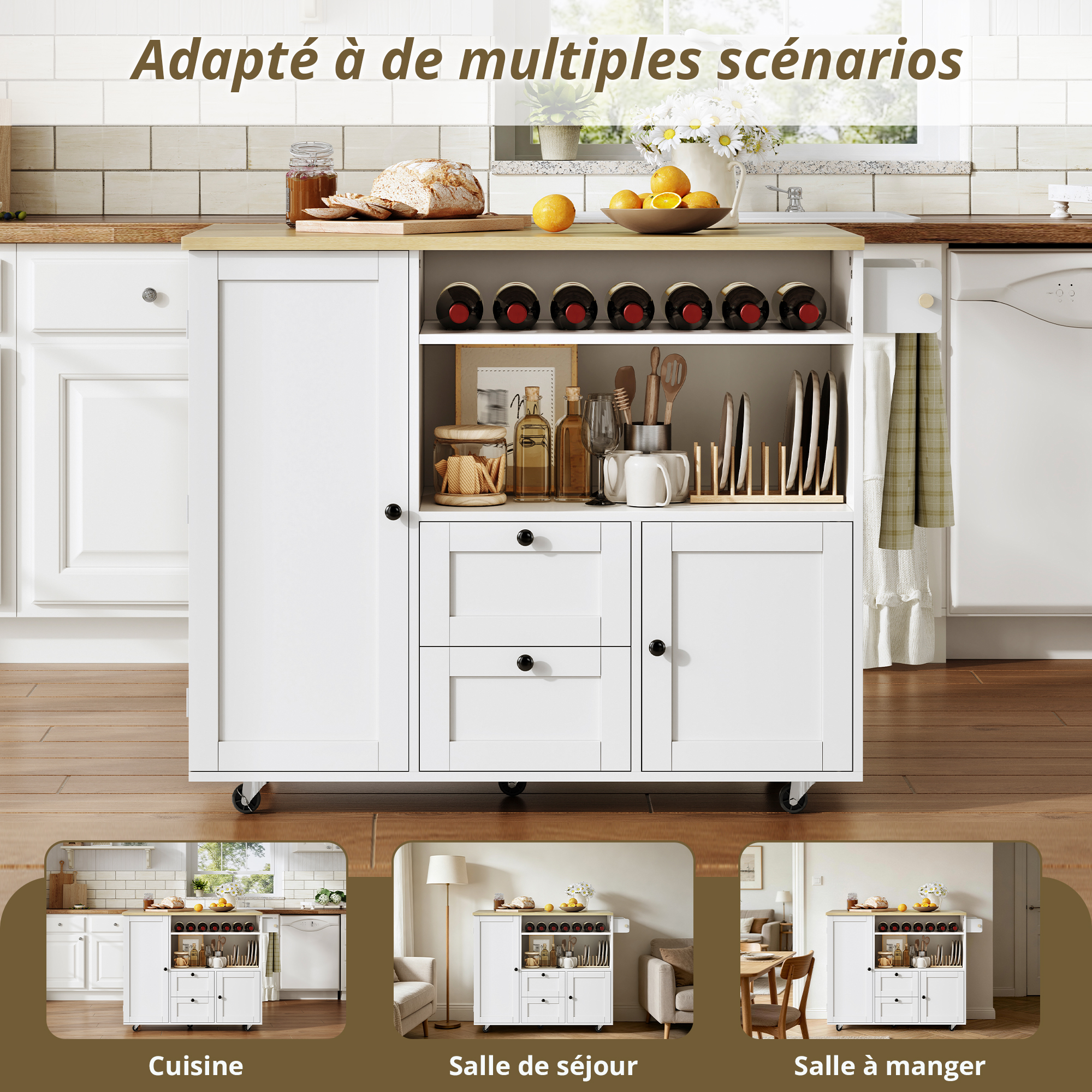 Présentation du buffet
