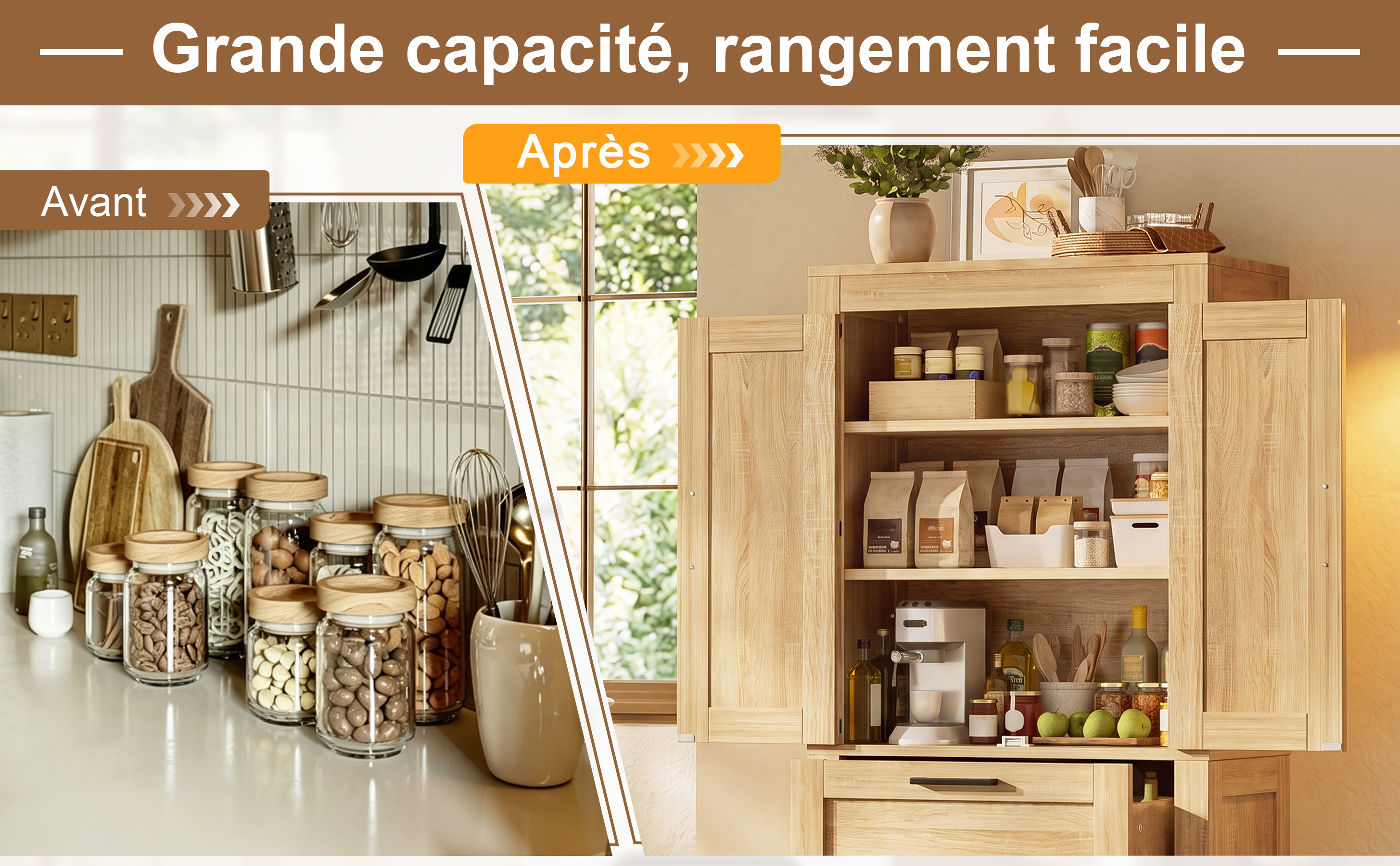 Présentation du buffet