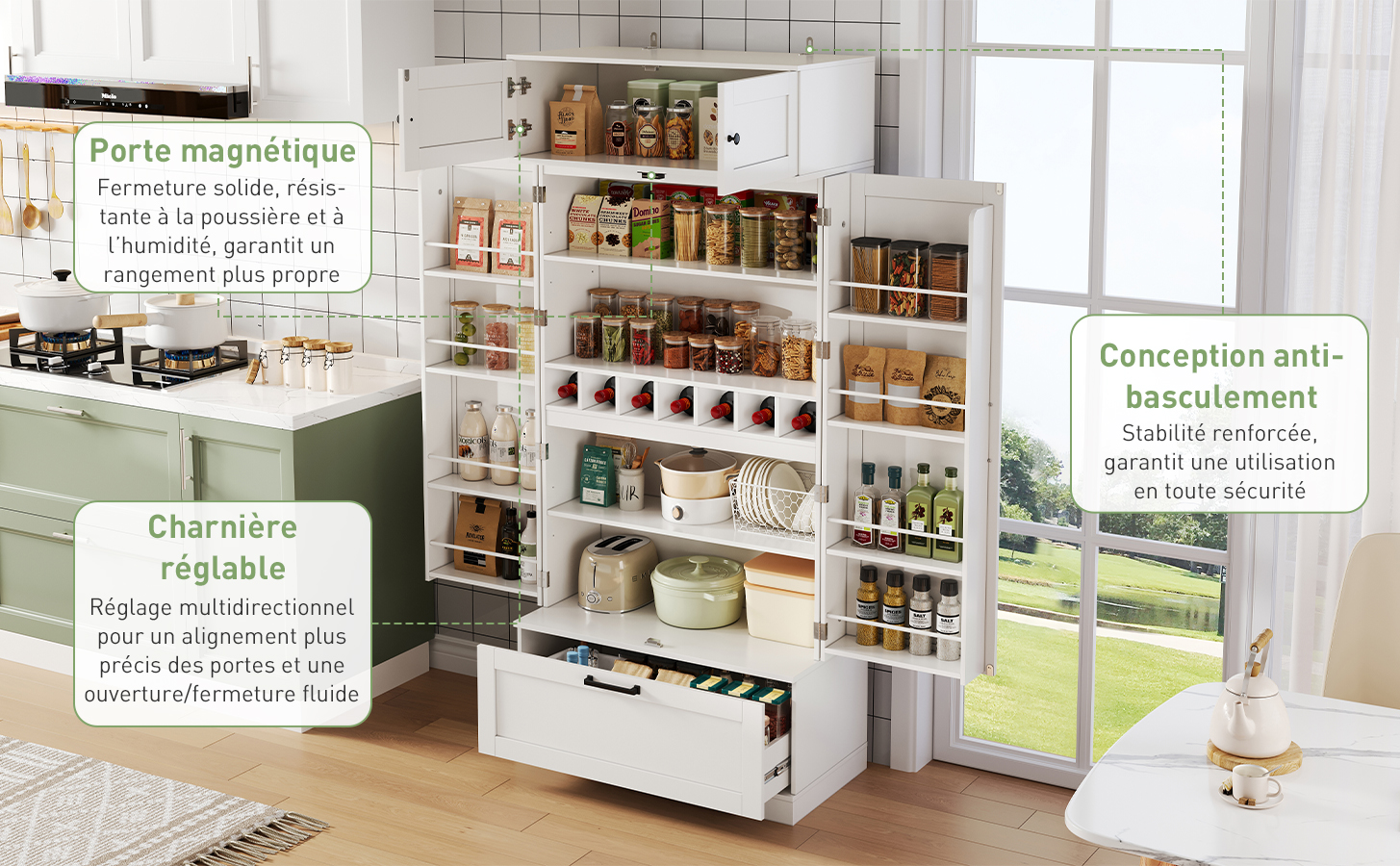 Présentation du buffet
