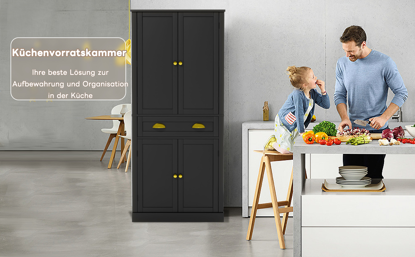 Vorratsschrank Ansicht 1