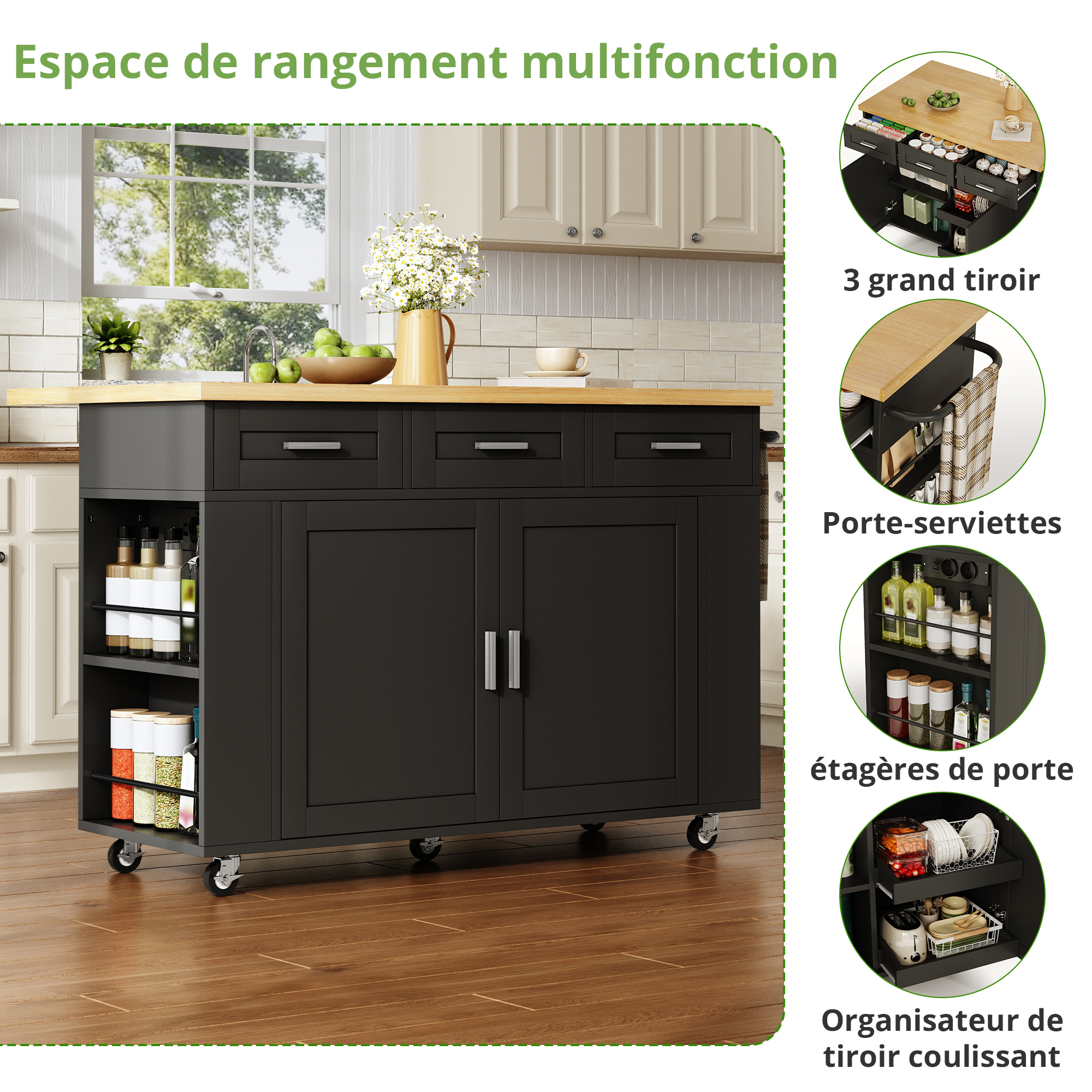 Détail du buffet