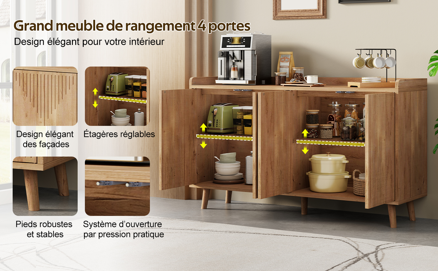 Présentation du buffet