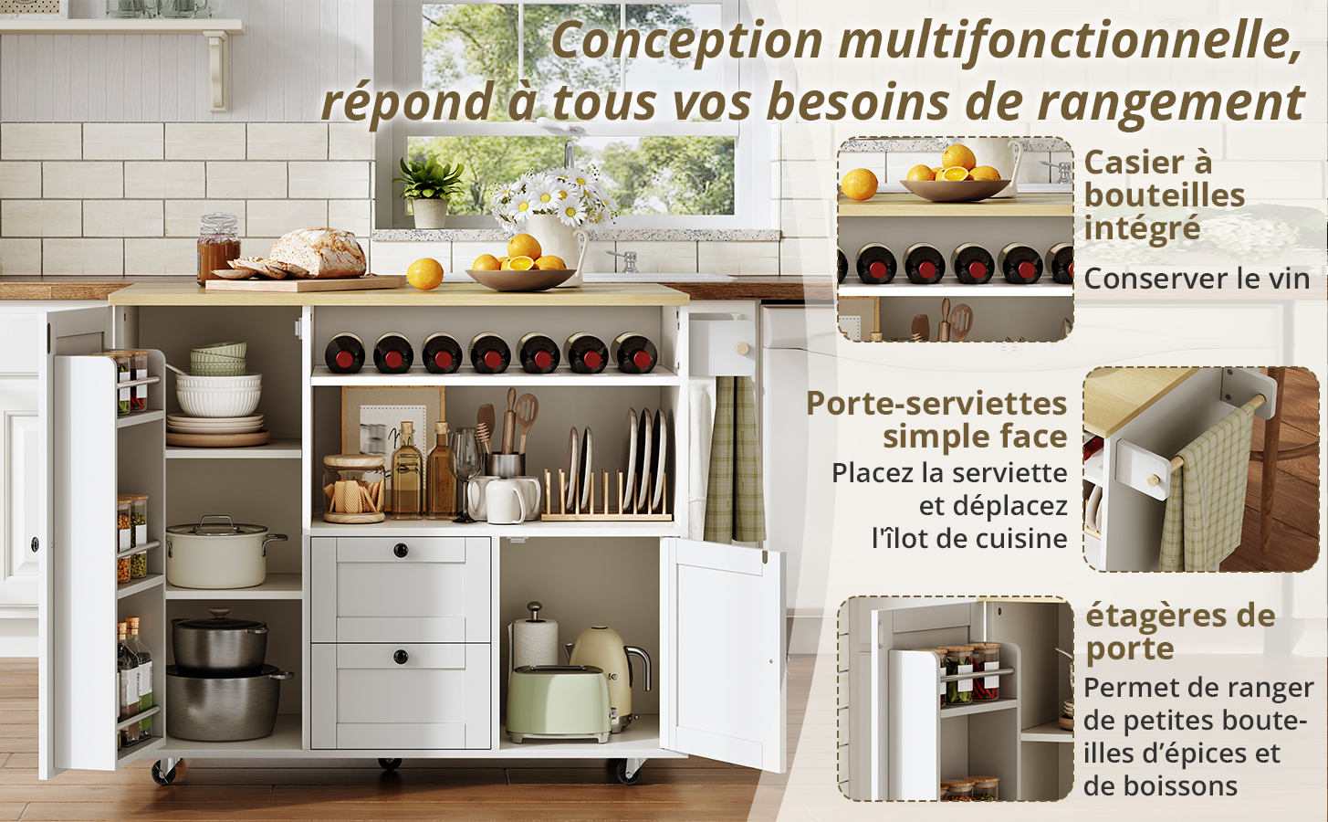 Présentation du buffet