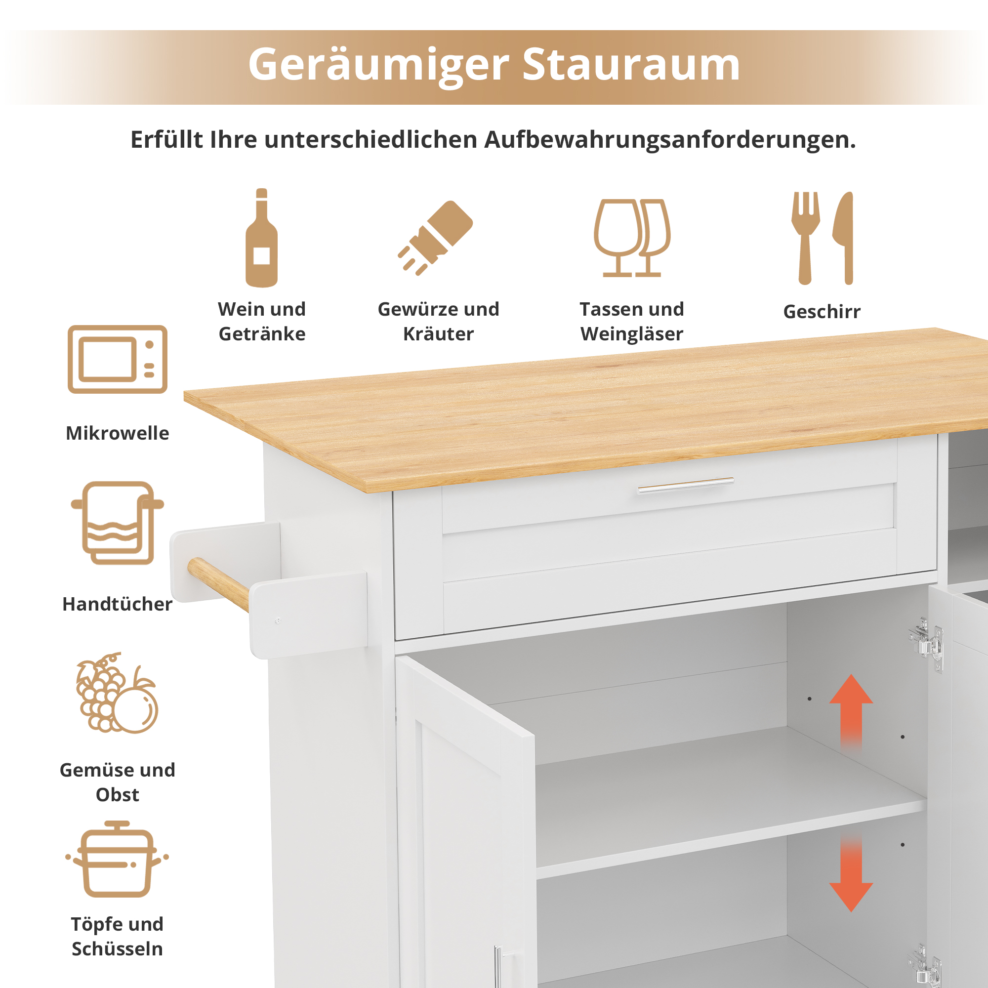 Concept innovant d'espace von rangement