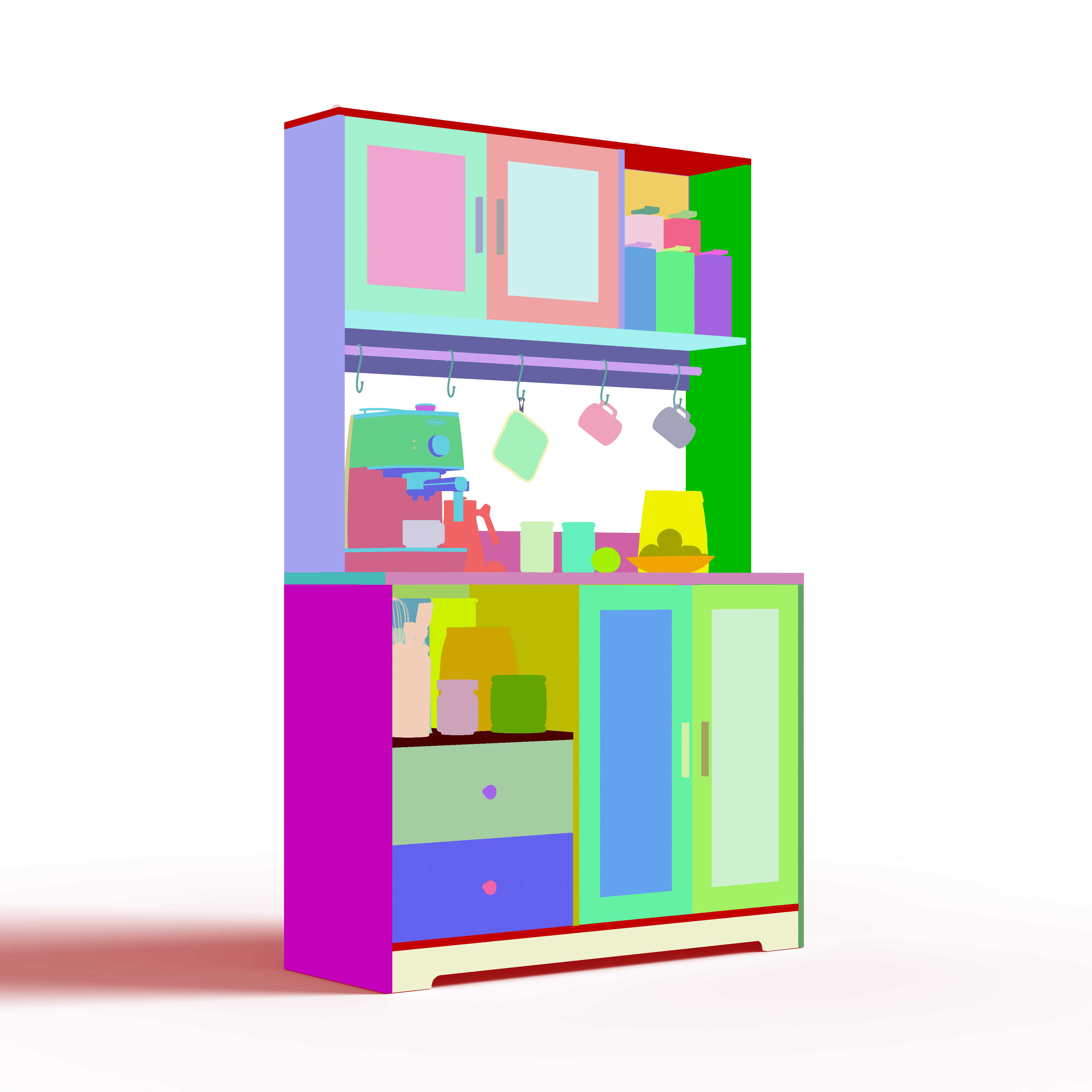 Présentation du vitrine