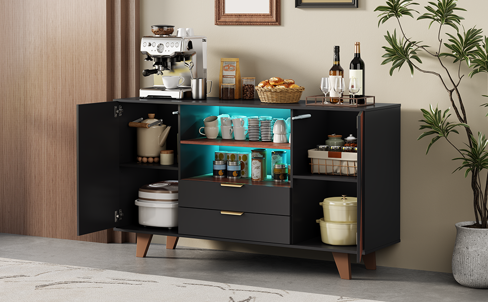 Détail du buffet