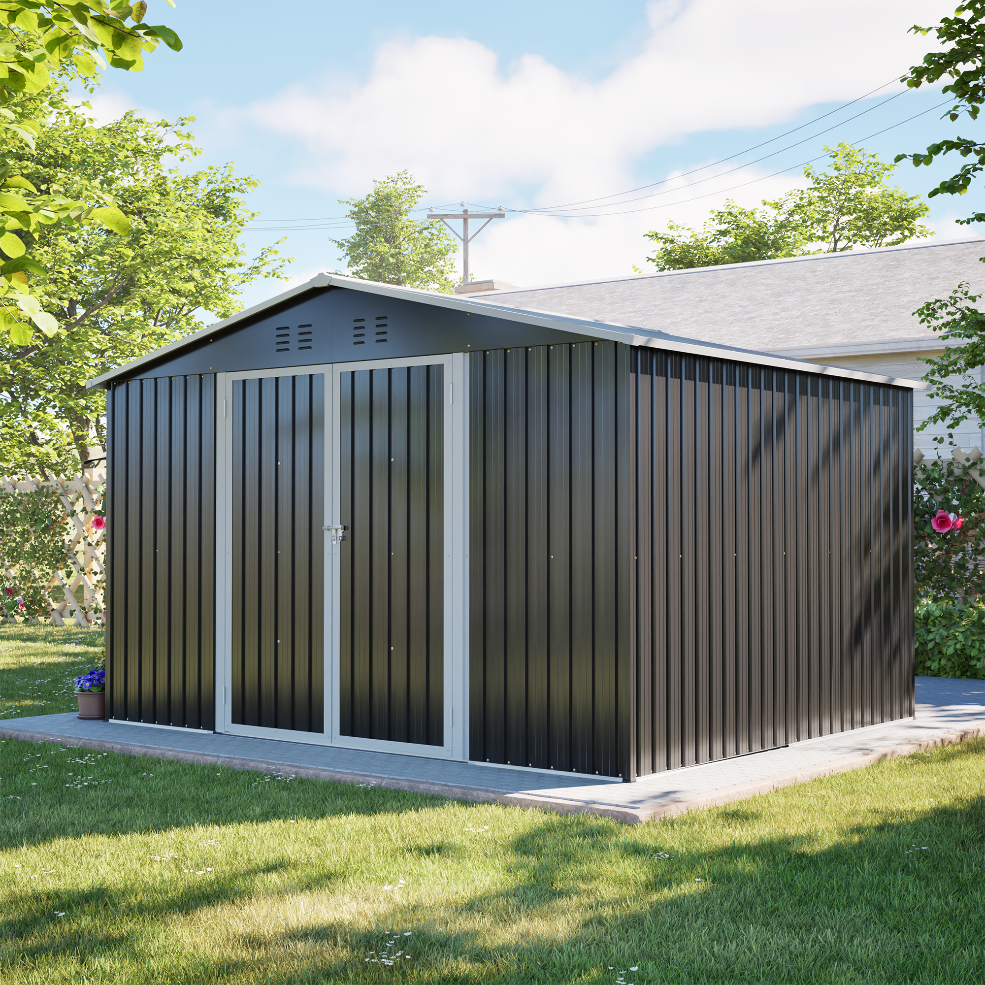 Présentation du abri de jardin
