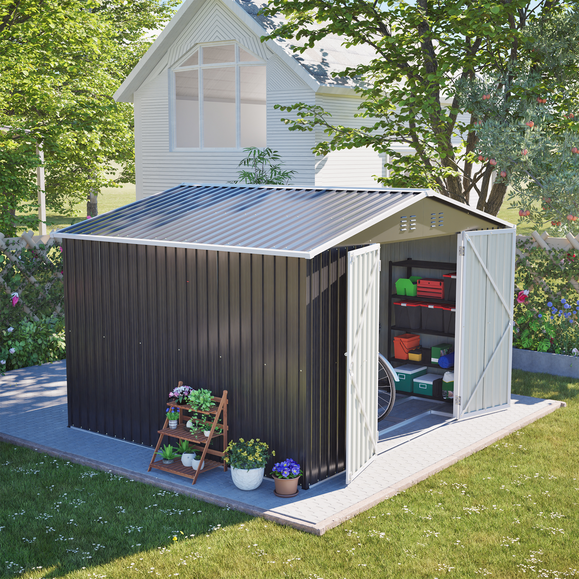Présentation du abri de jardin