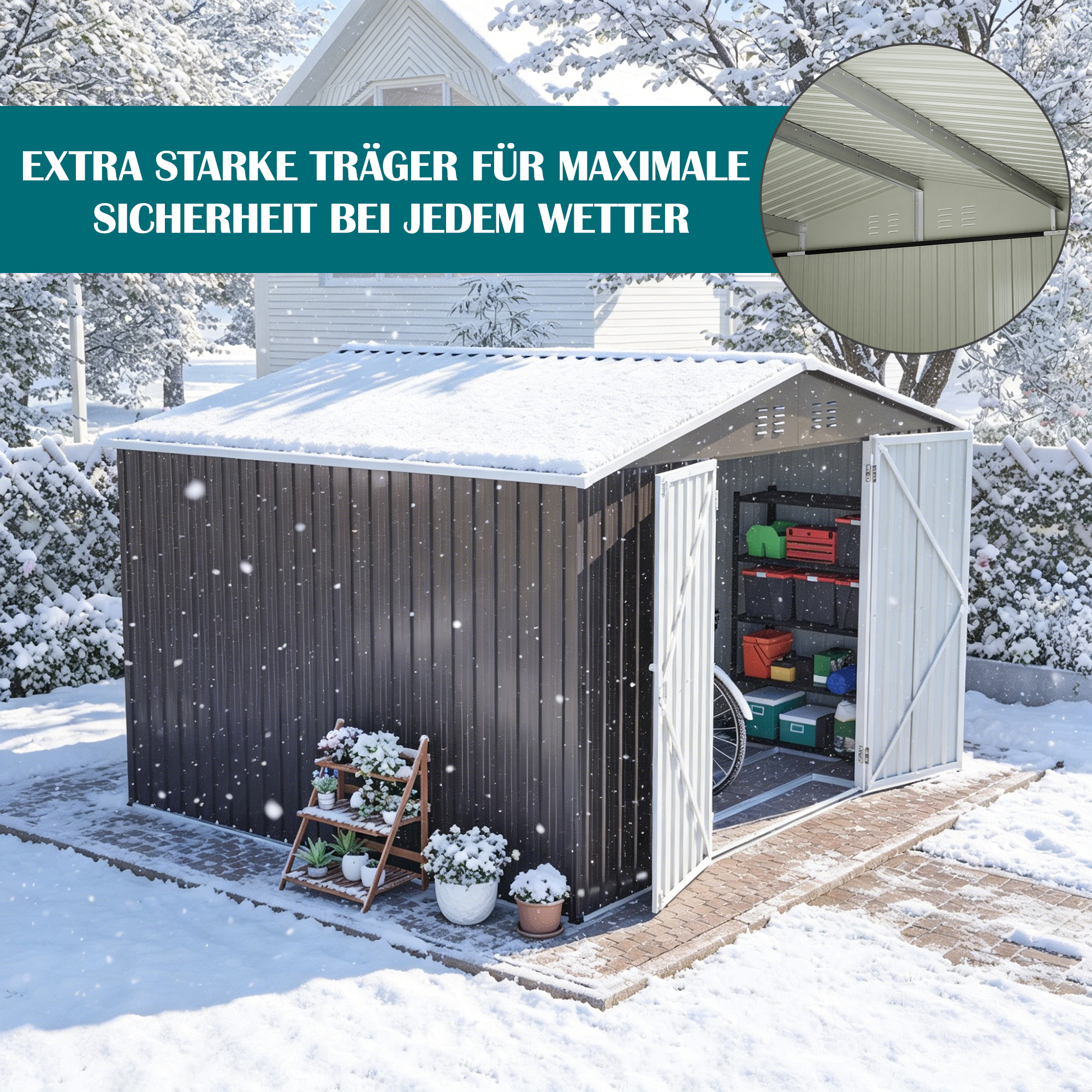 Présentation du abri de jardin