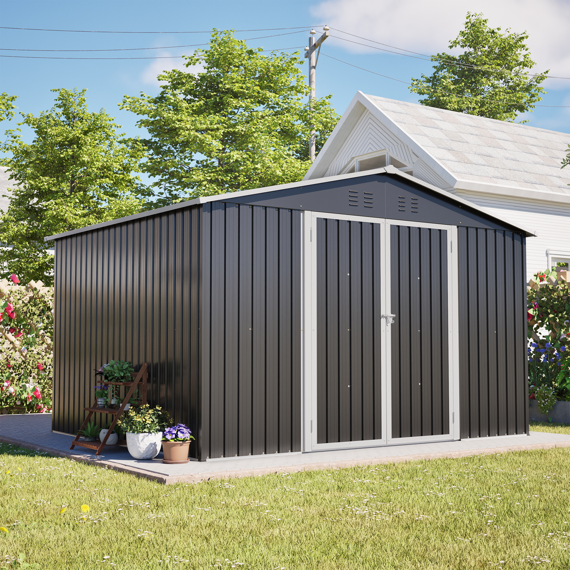 Présentation du abri de jardin