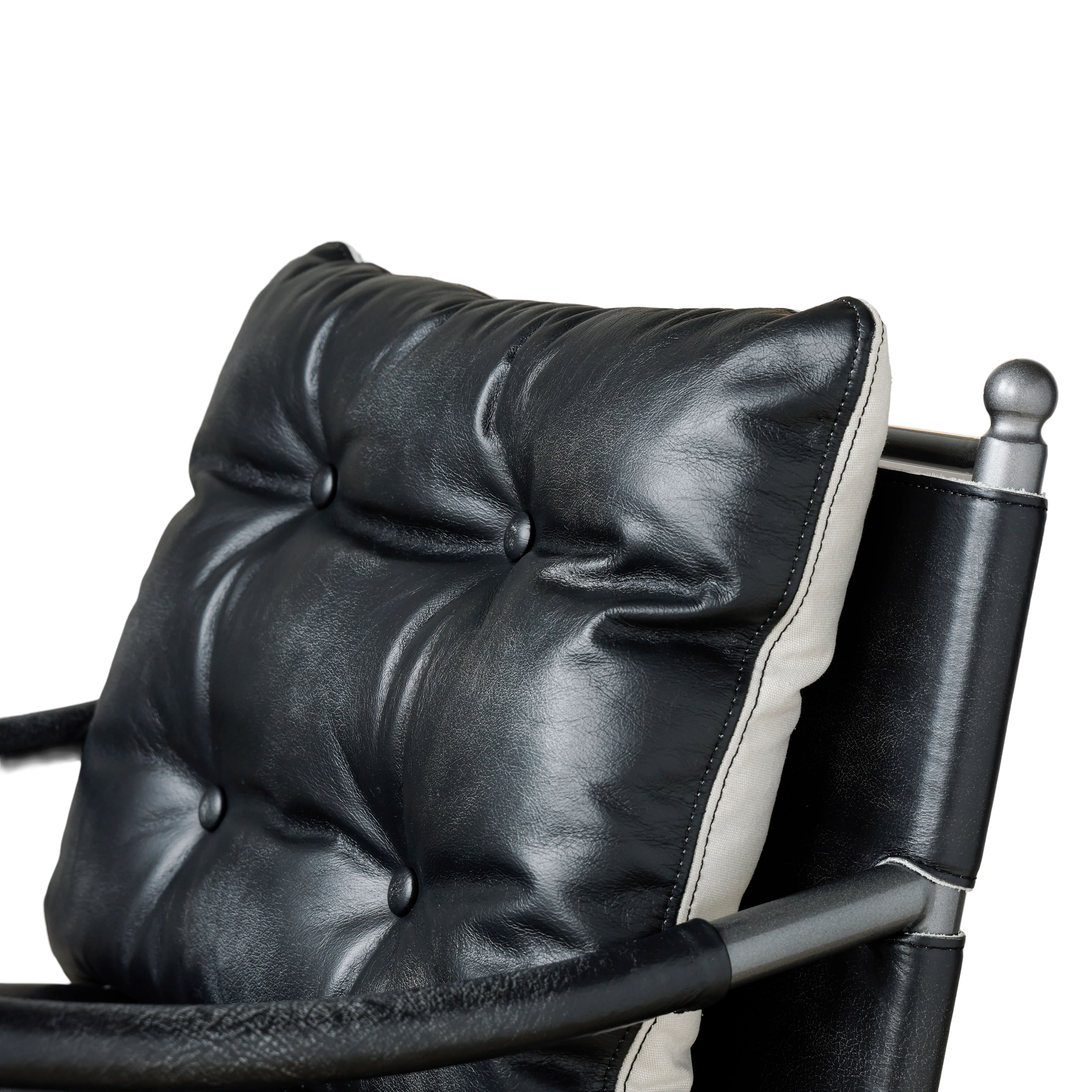 Fauteuil d'appoint Mid-Century en cuir, design élégant intemporel, pour salon, cuir haut de gamme respirant, toucher doux, reste frais et confortable, améliore apparence de la pièce, style classique moderne - image 9