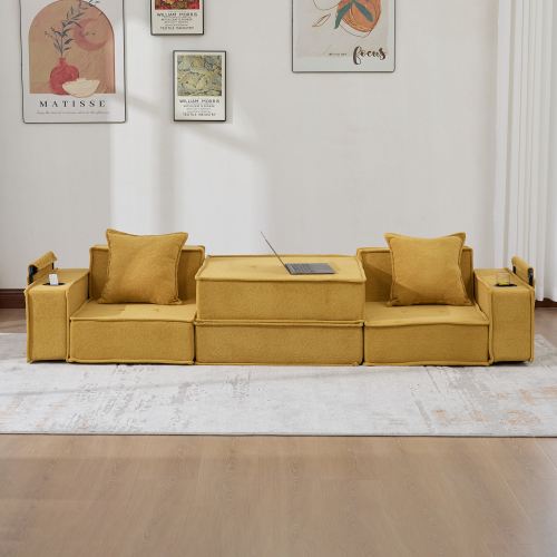 Assise large de 120 cm et accoudoirs enveloppants