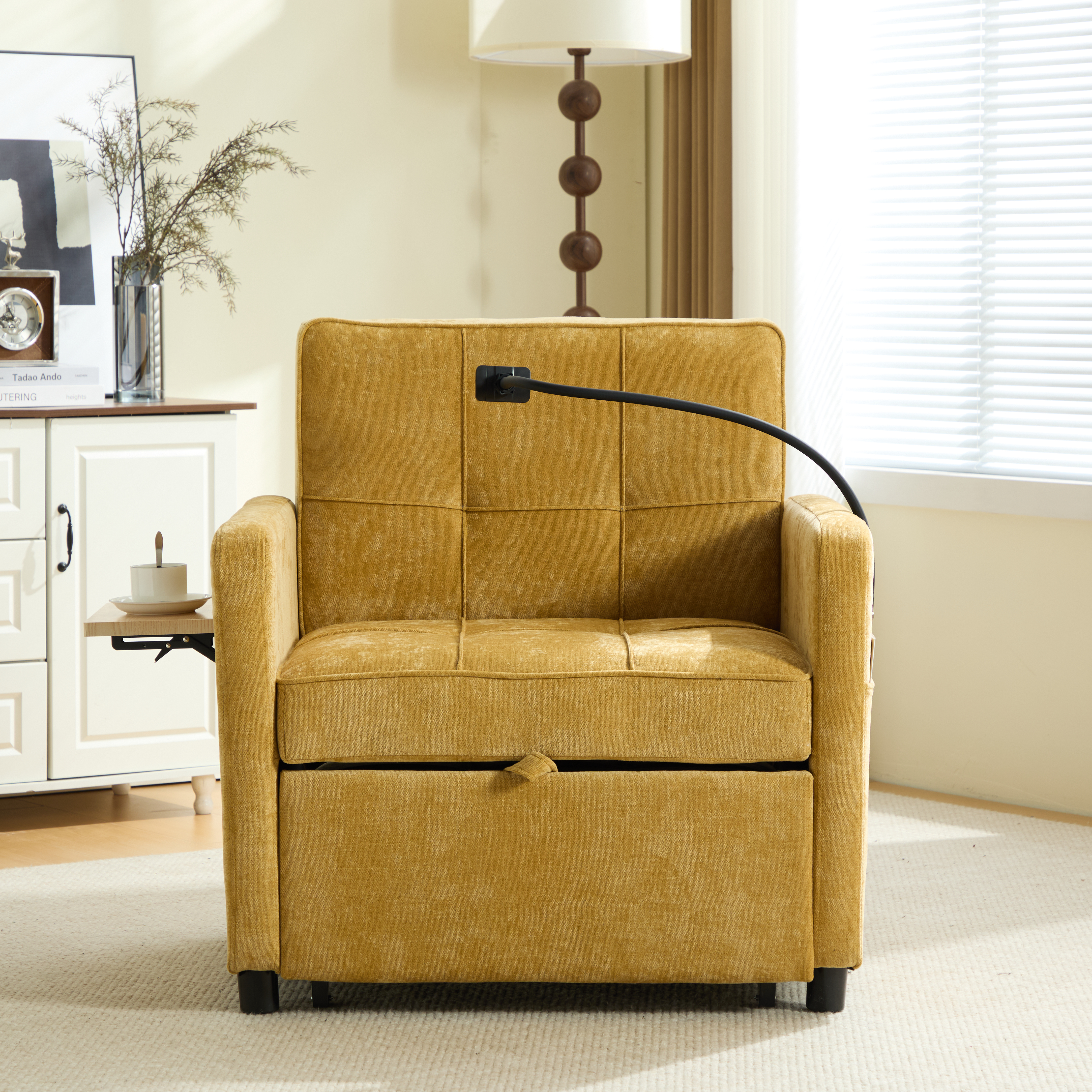Présentation du fauteuil convertible