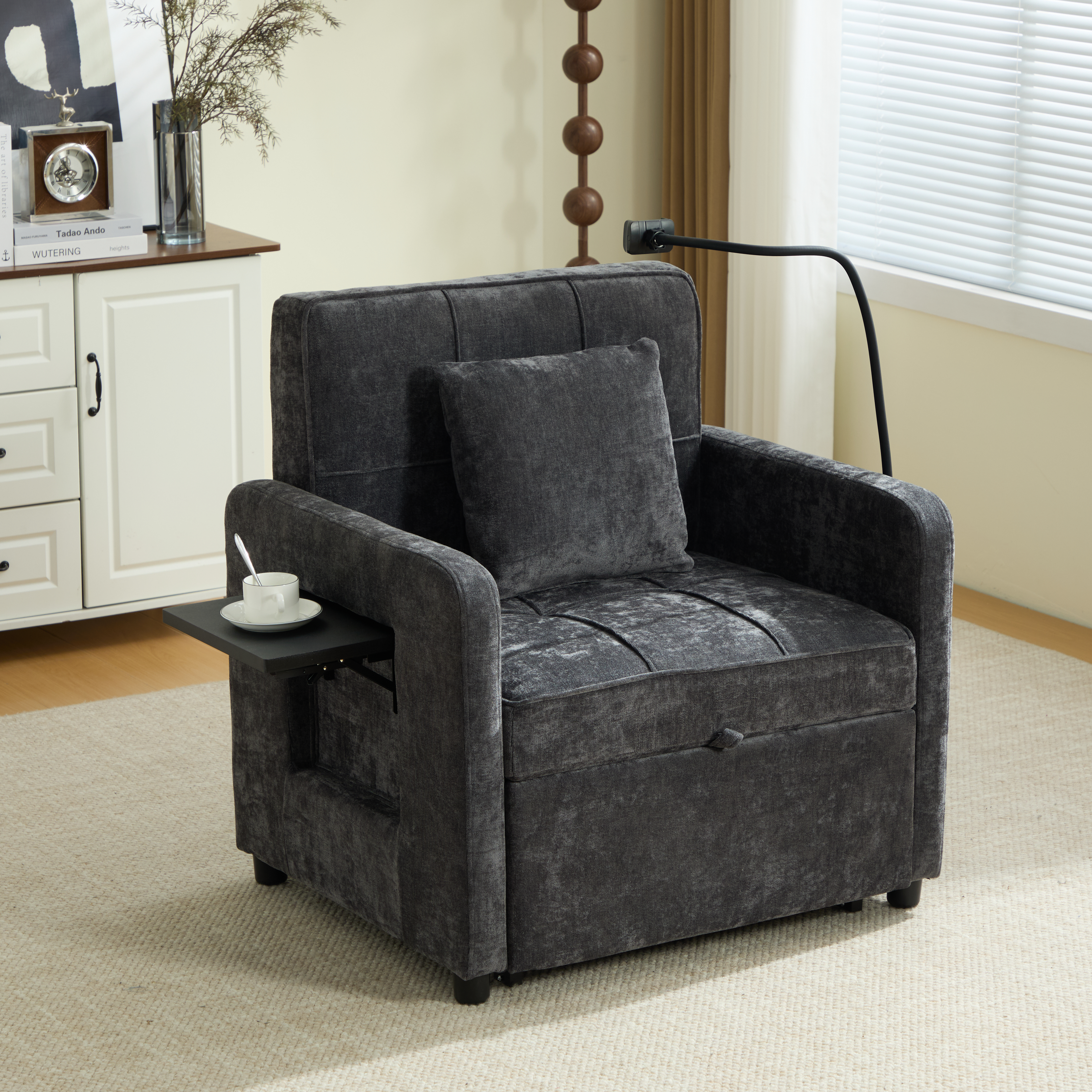 Présentation du fauteuil convertible
