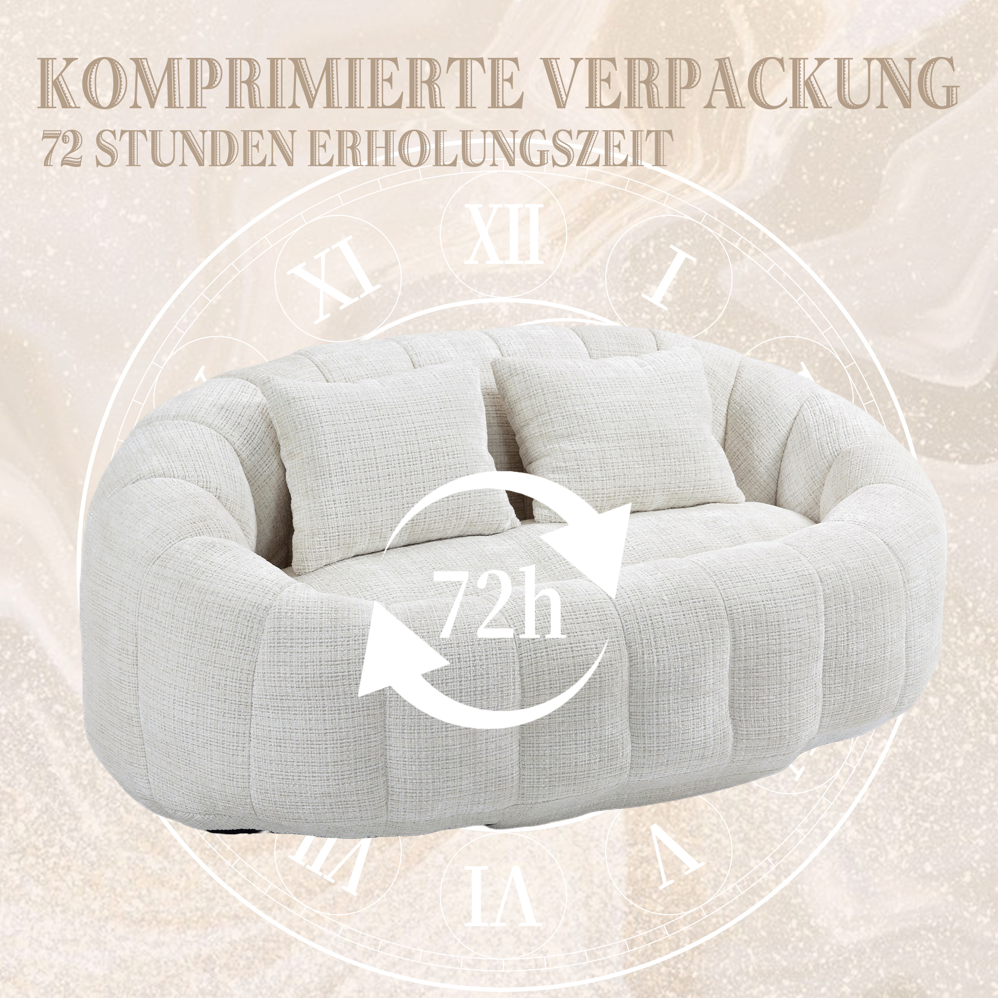 Détail du fauteuil lounge