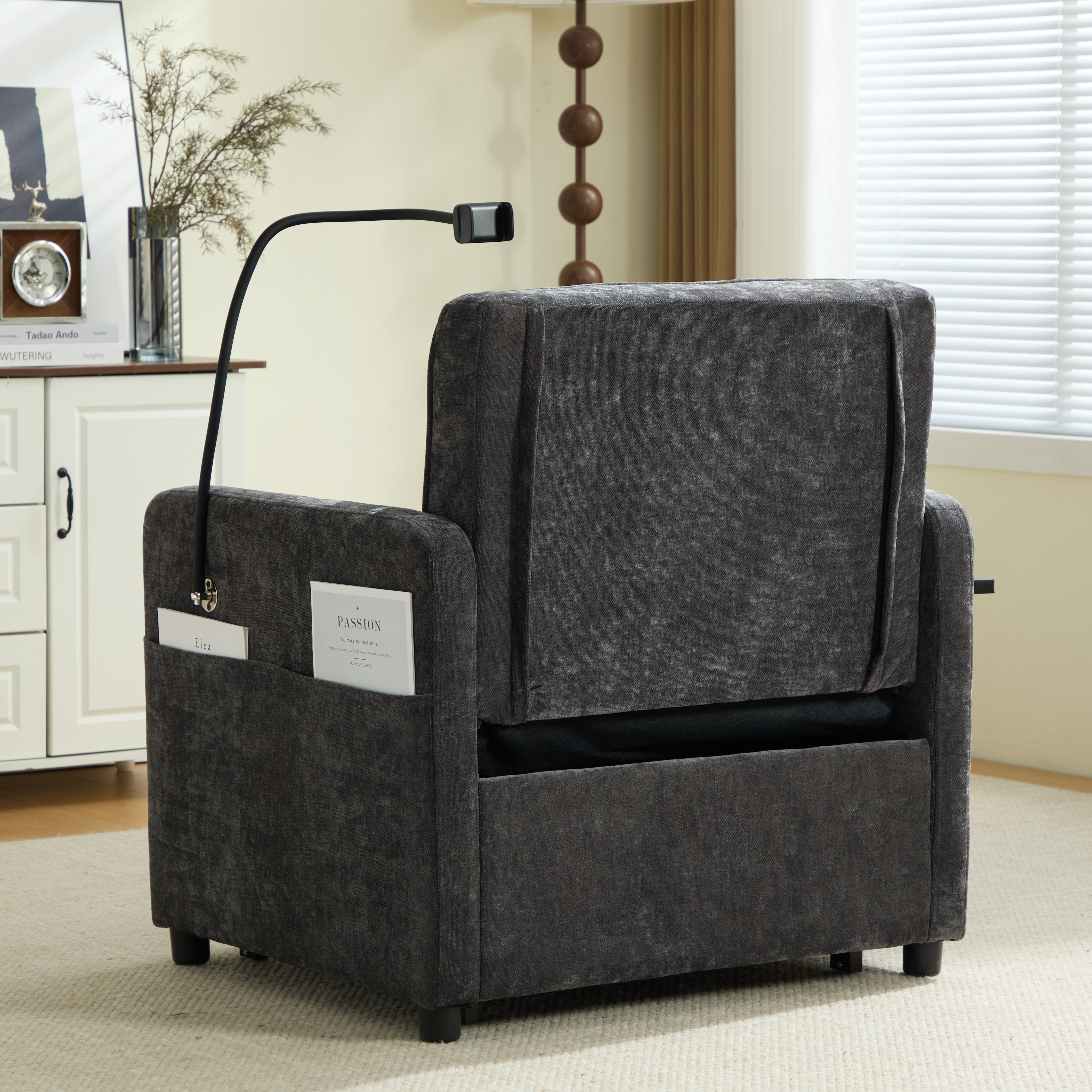 Présentation du fauteuil convertible