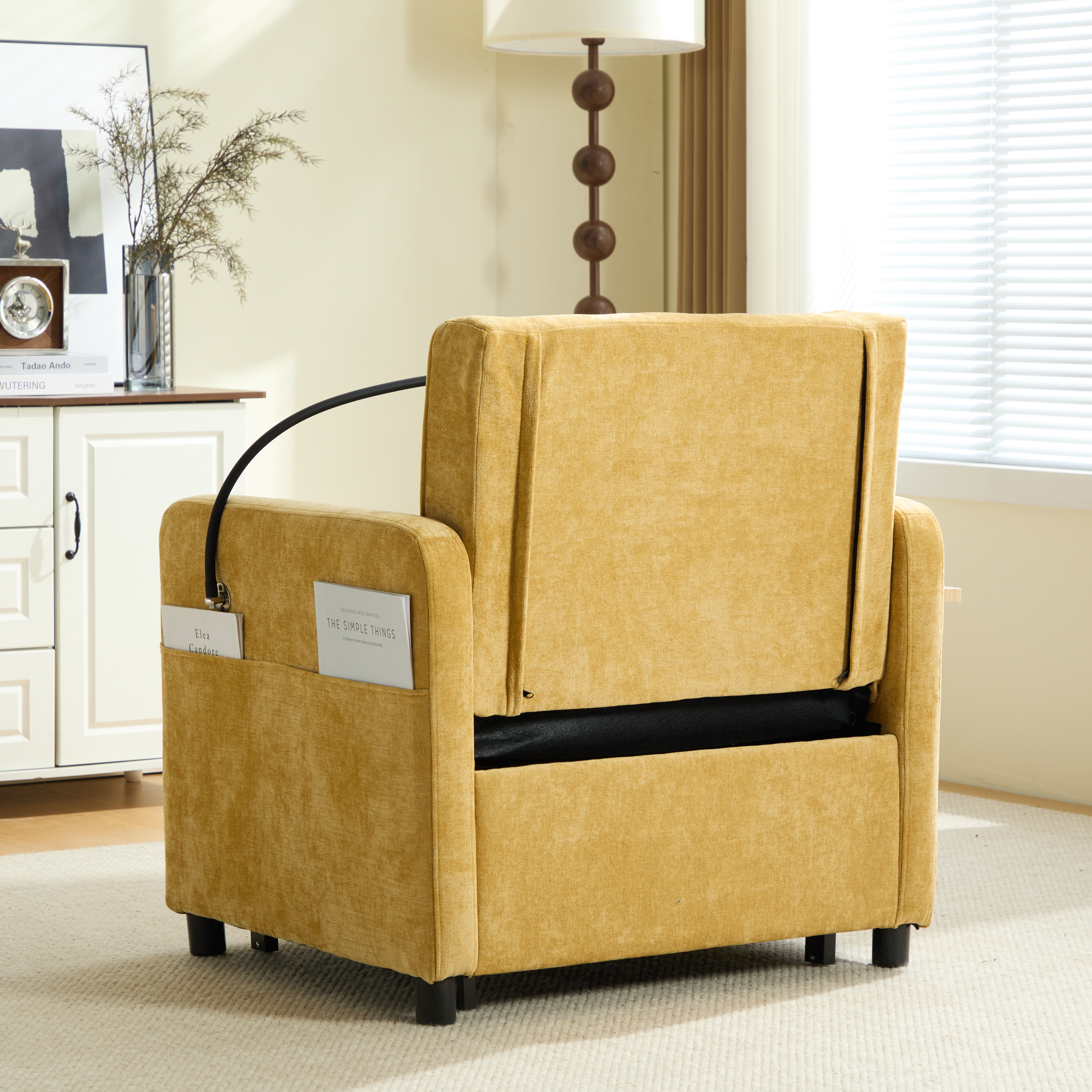 Présentation du fauteuil convertible