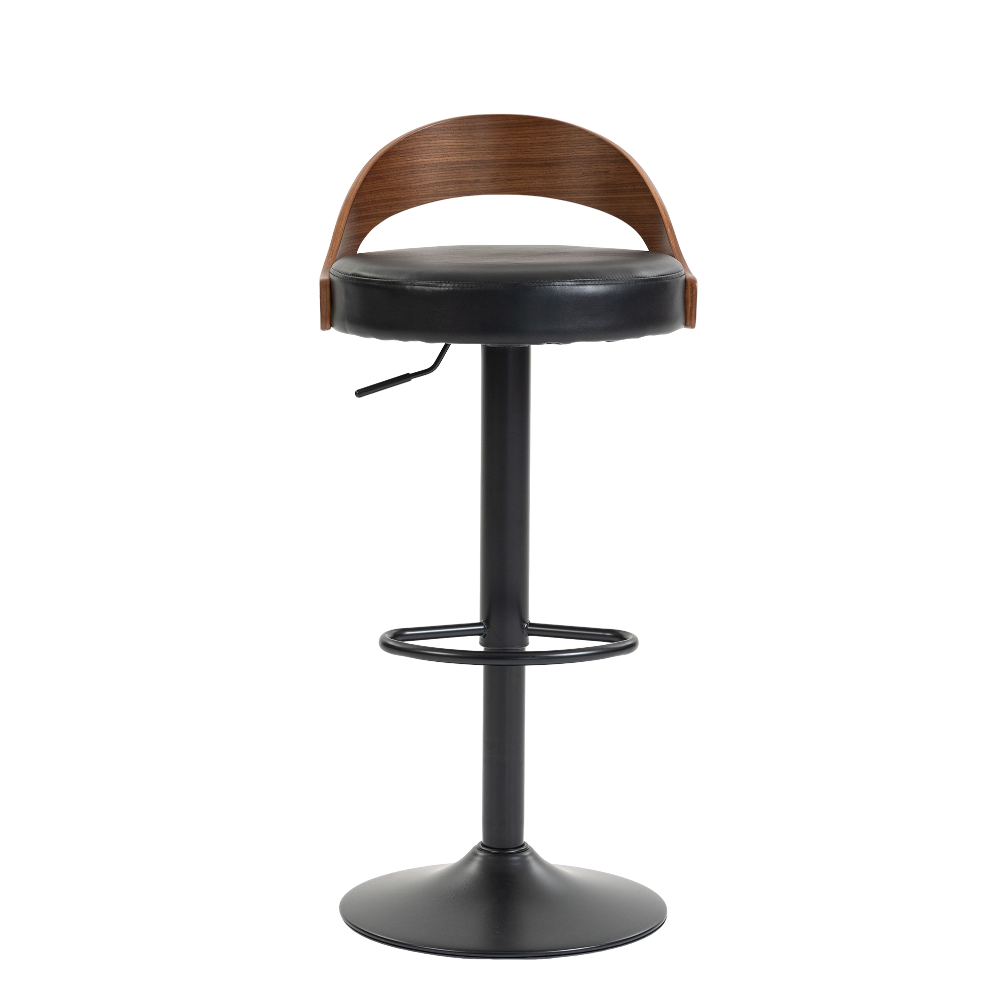 Lot de 2 tabourets de bar pivotants 360° avec doss - image 12