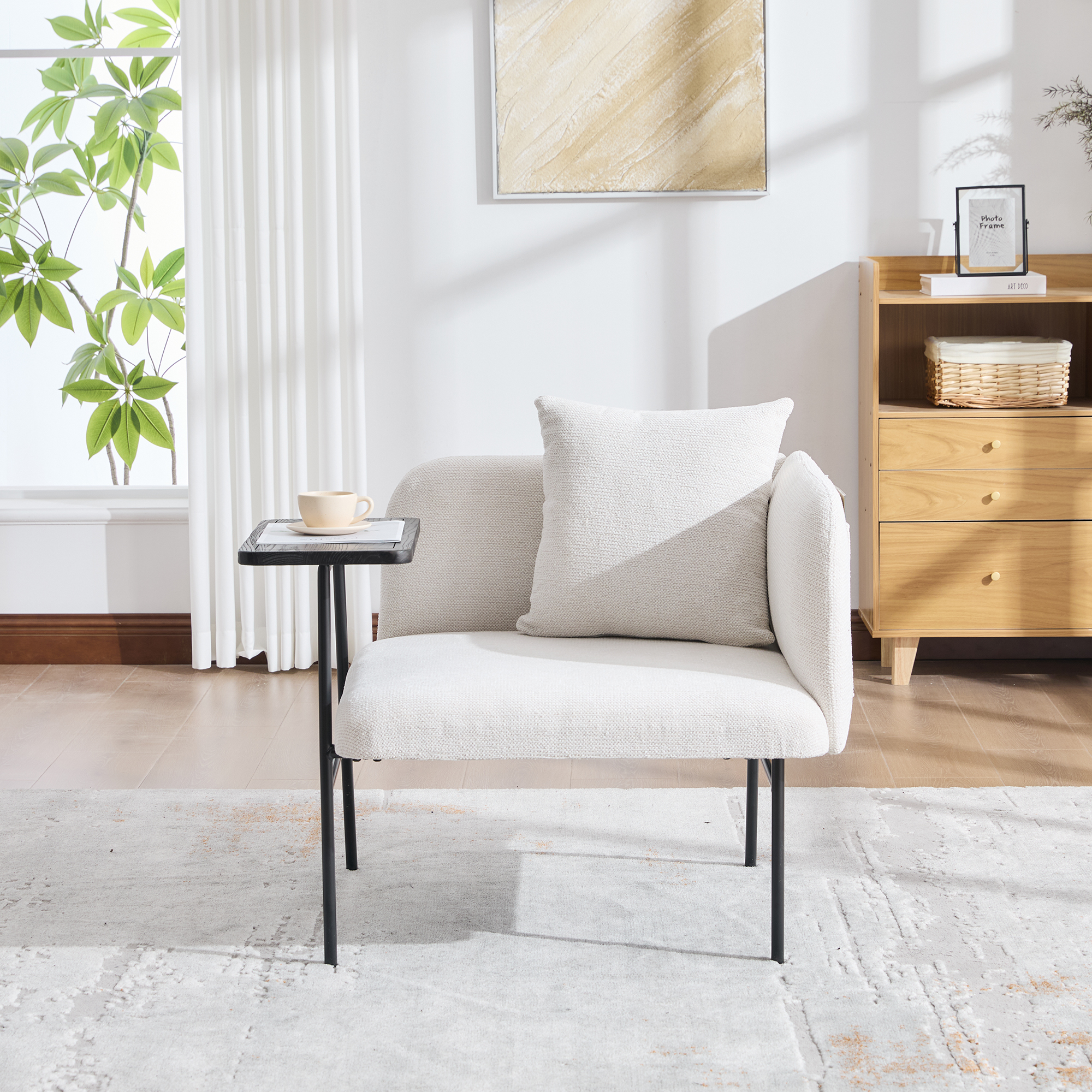 Vue principale du table d'appoint