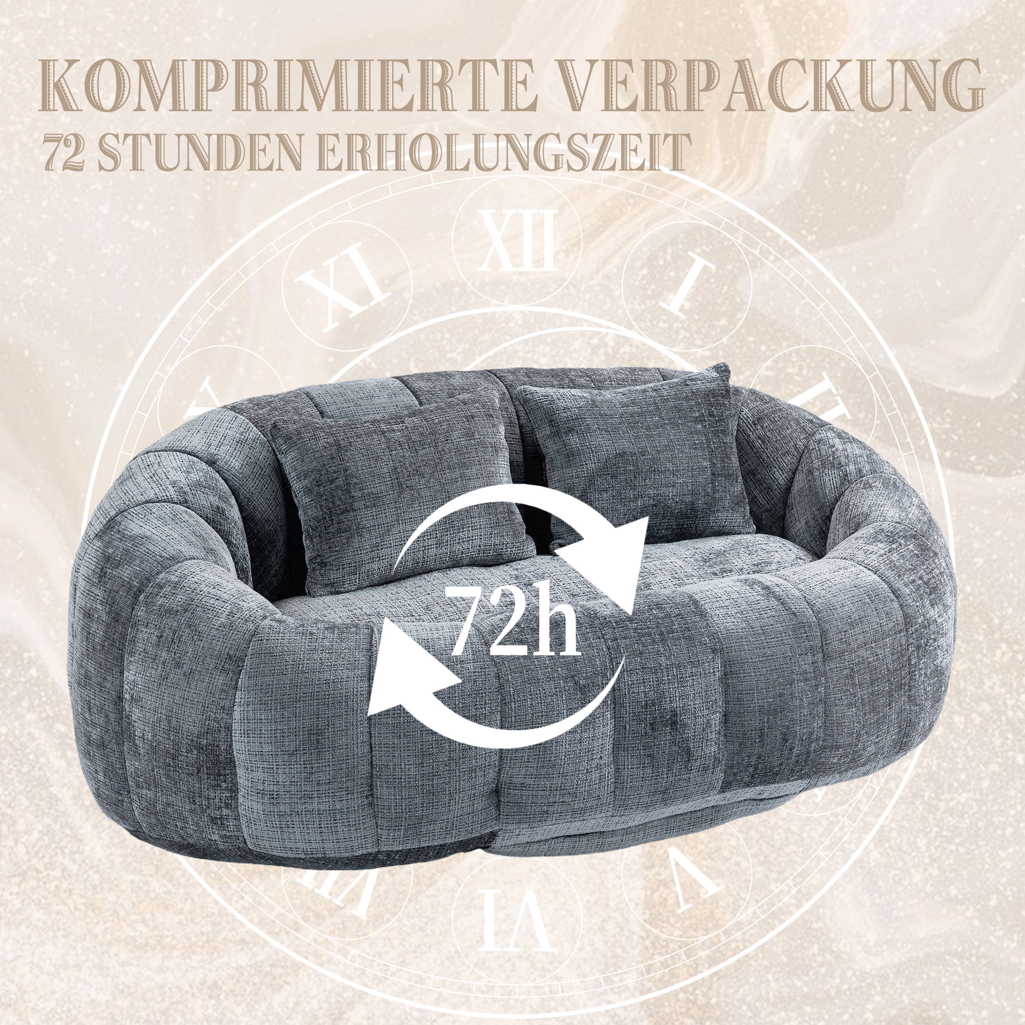 Détail du fauteuil lounge