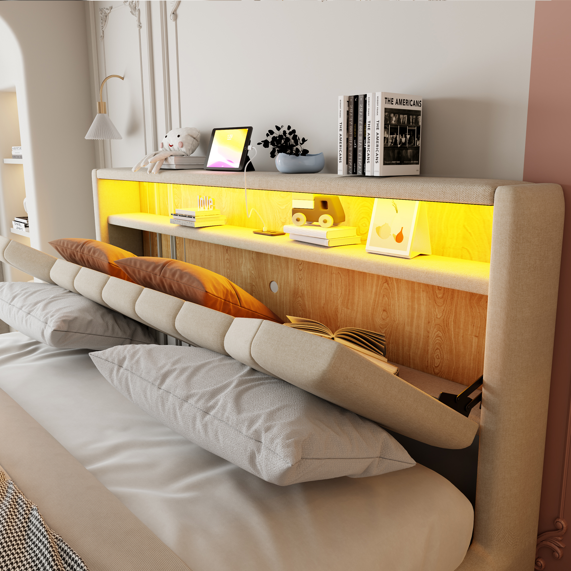 Lit rembourré - détails