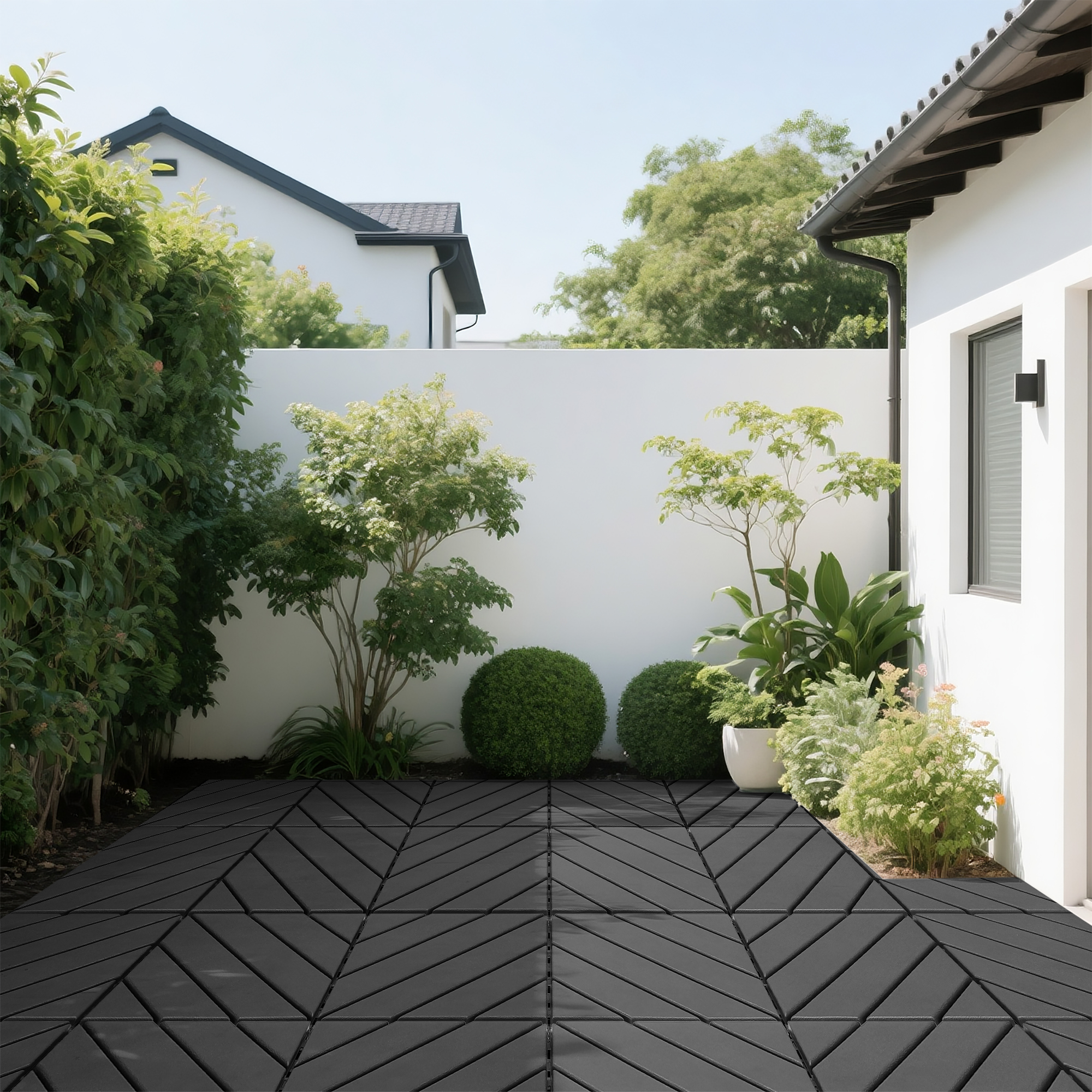 Découpable, entretien facile, usage patio‑abri‑chenil‑jardin‑herbe