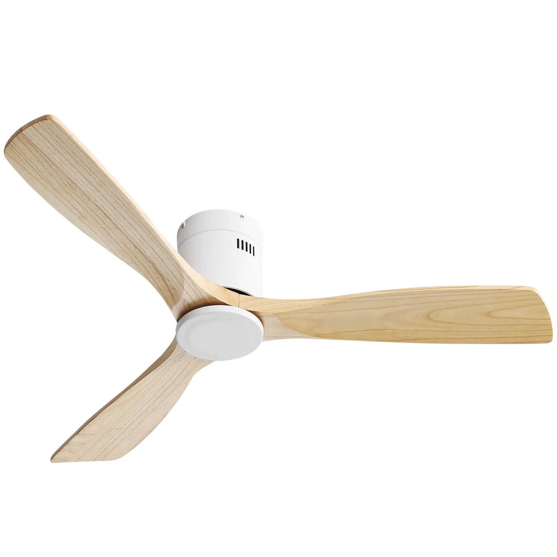 Ventilateur plafond design blanc moderne