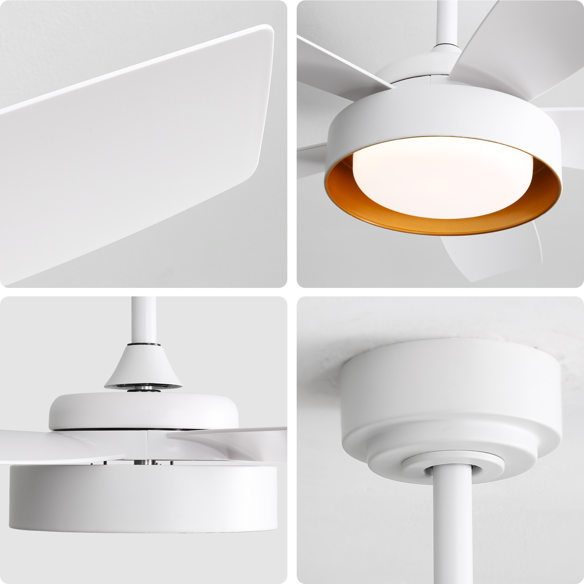 Performance du moteur CC du ventilateur de plafond haute qualité
