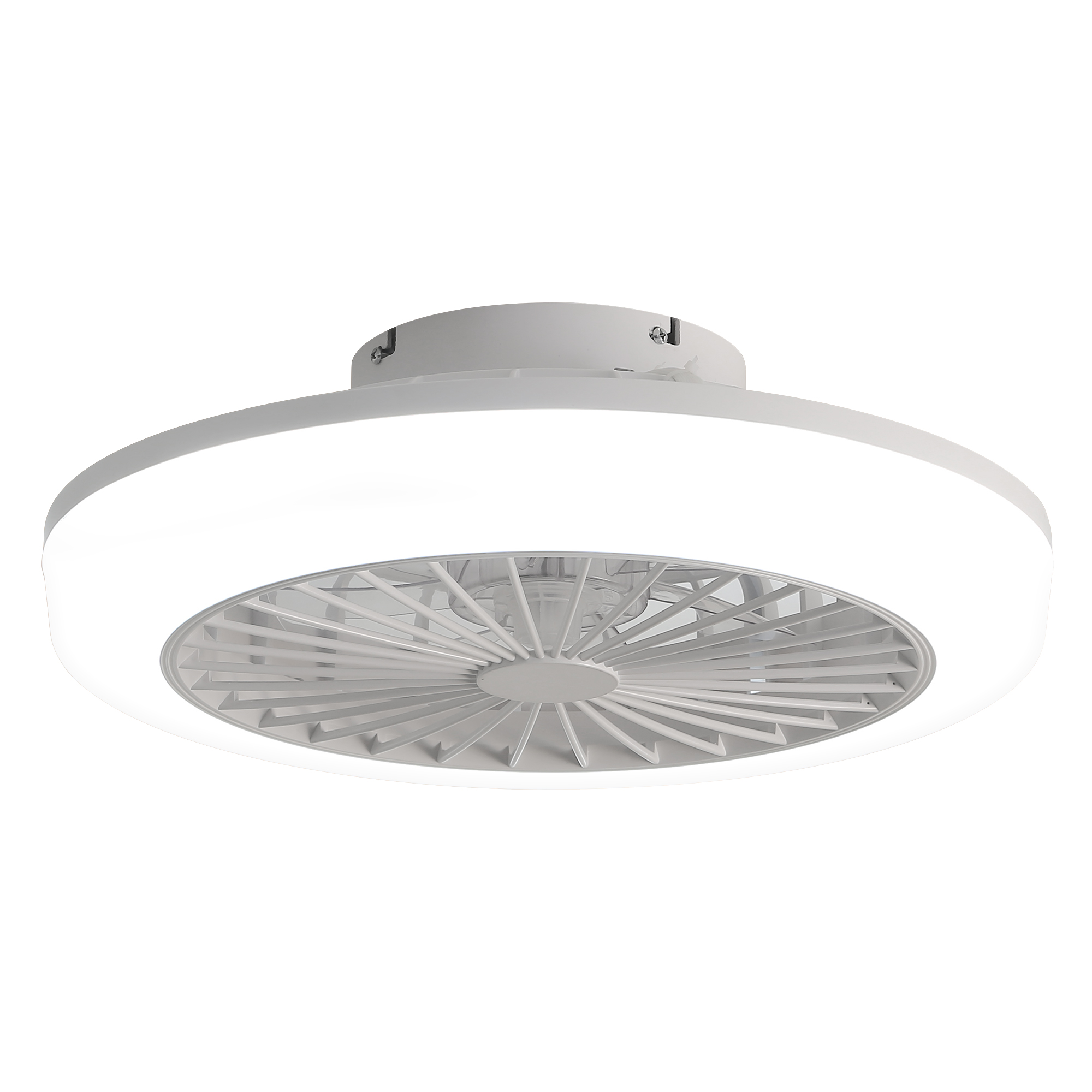 46CM geschlossener Deckenventilator mit Beleuchtun