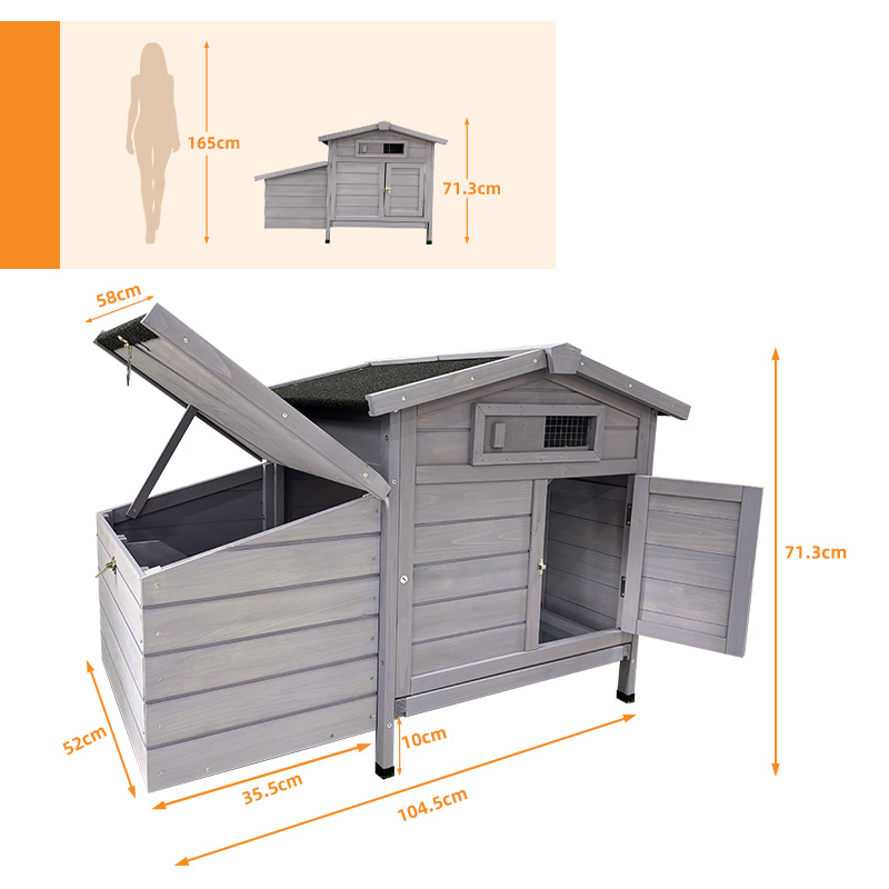 Dimensions du enclos extérieur