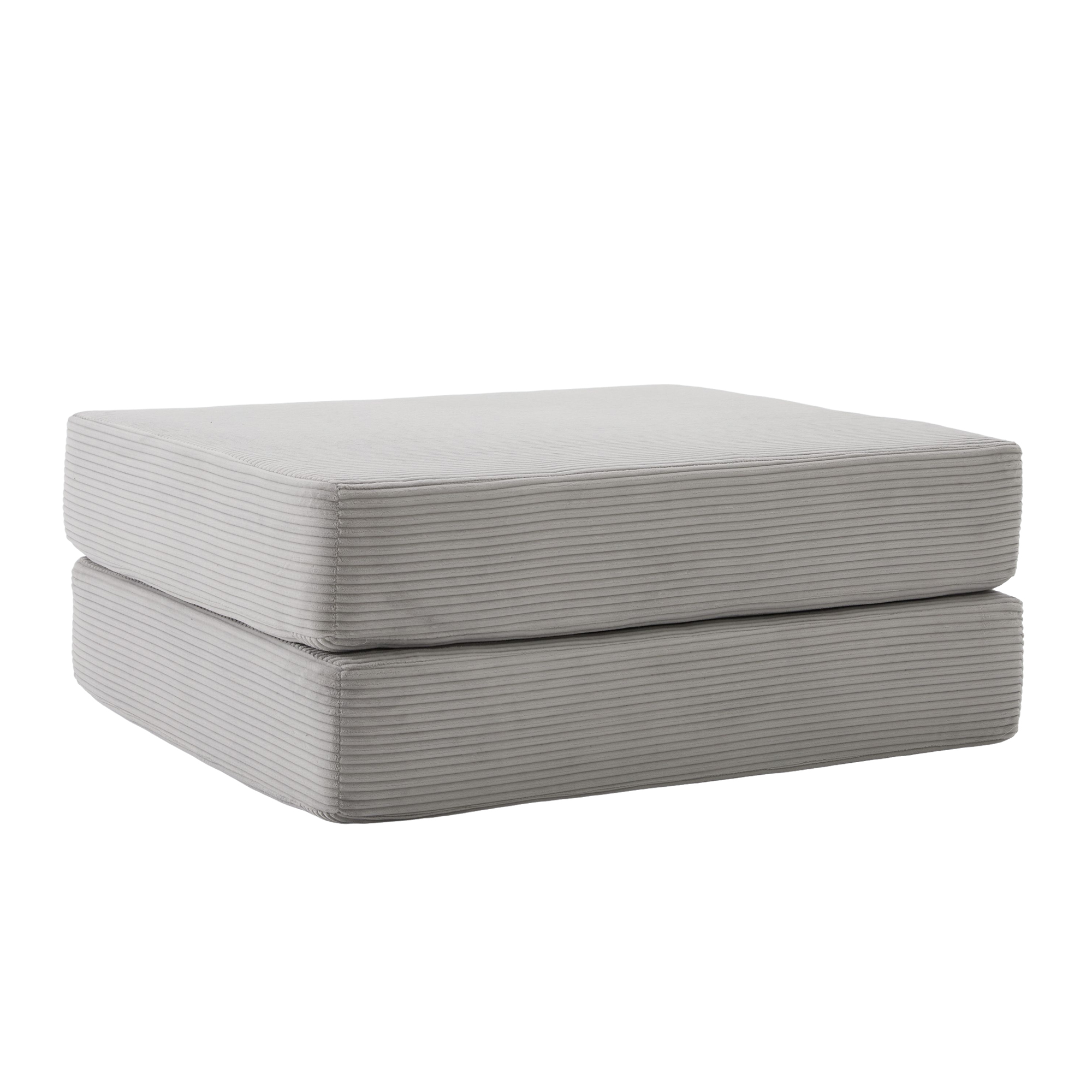 Pouf repose-pieds convertible en canapé-lit simple - image 13