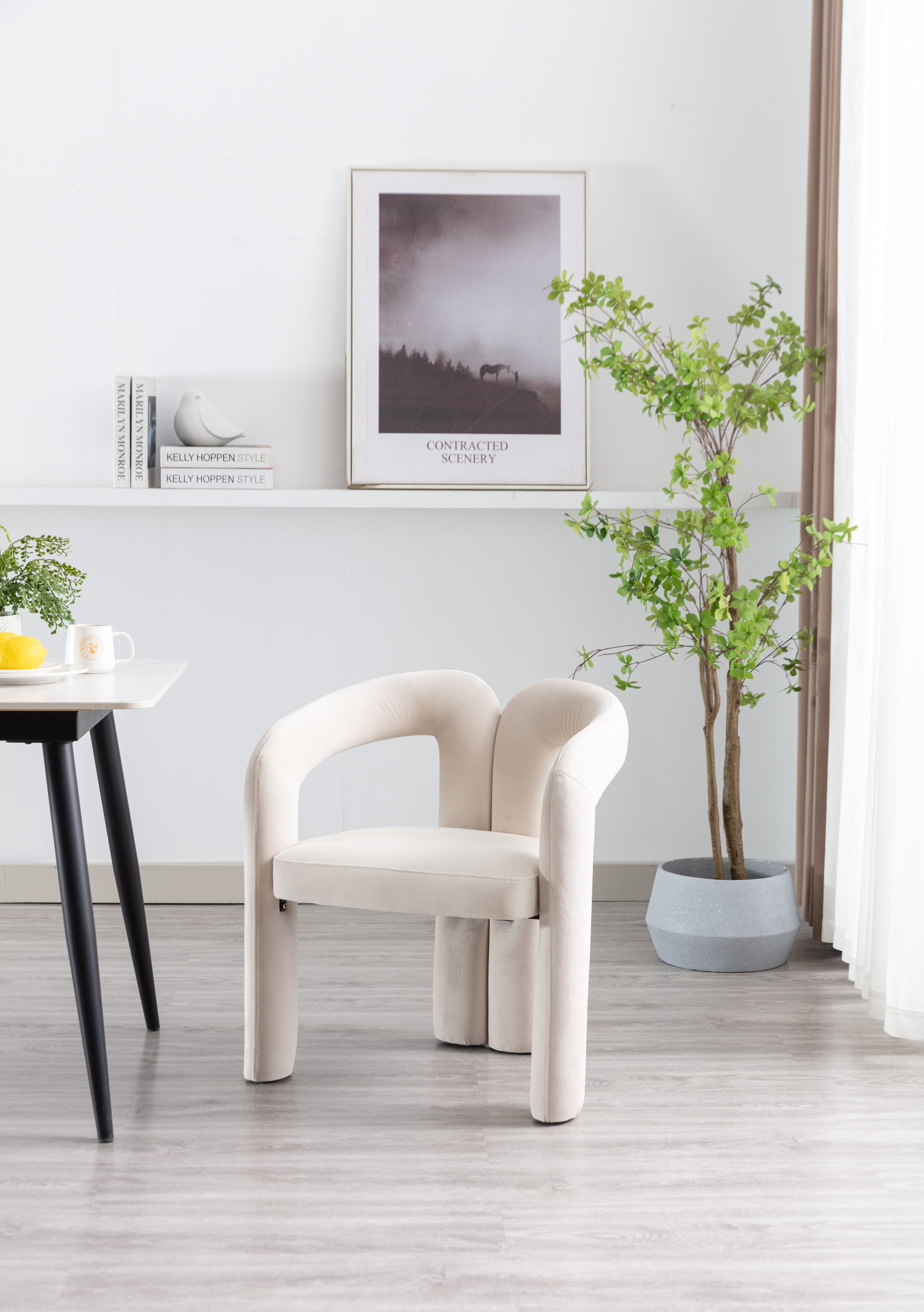 Présentation du chaise de salle à manger