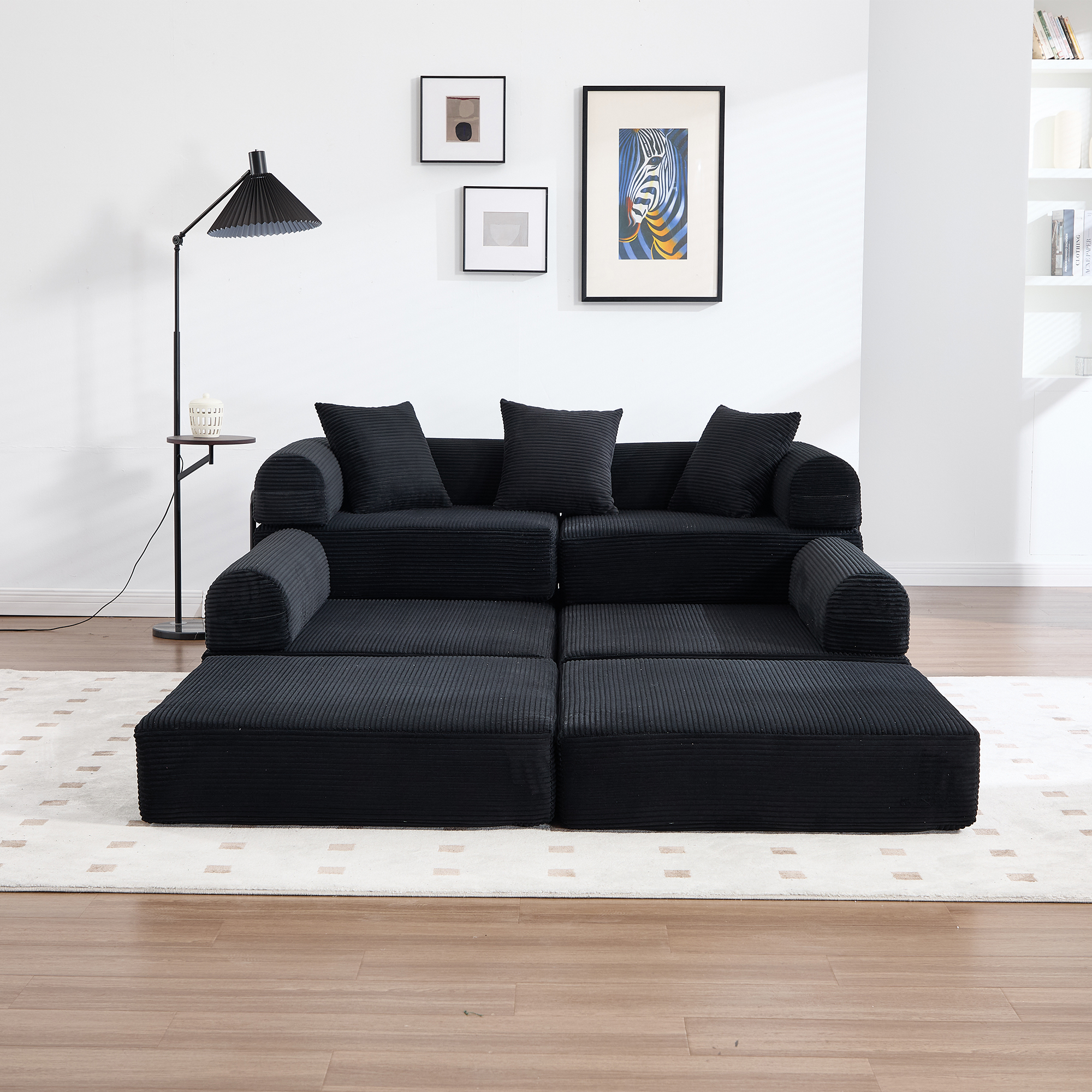 Canapé modulaire polyvalent avec poche latérale in - image 7