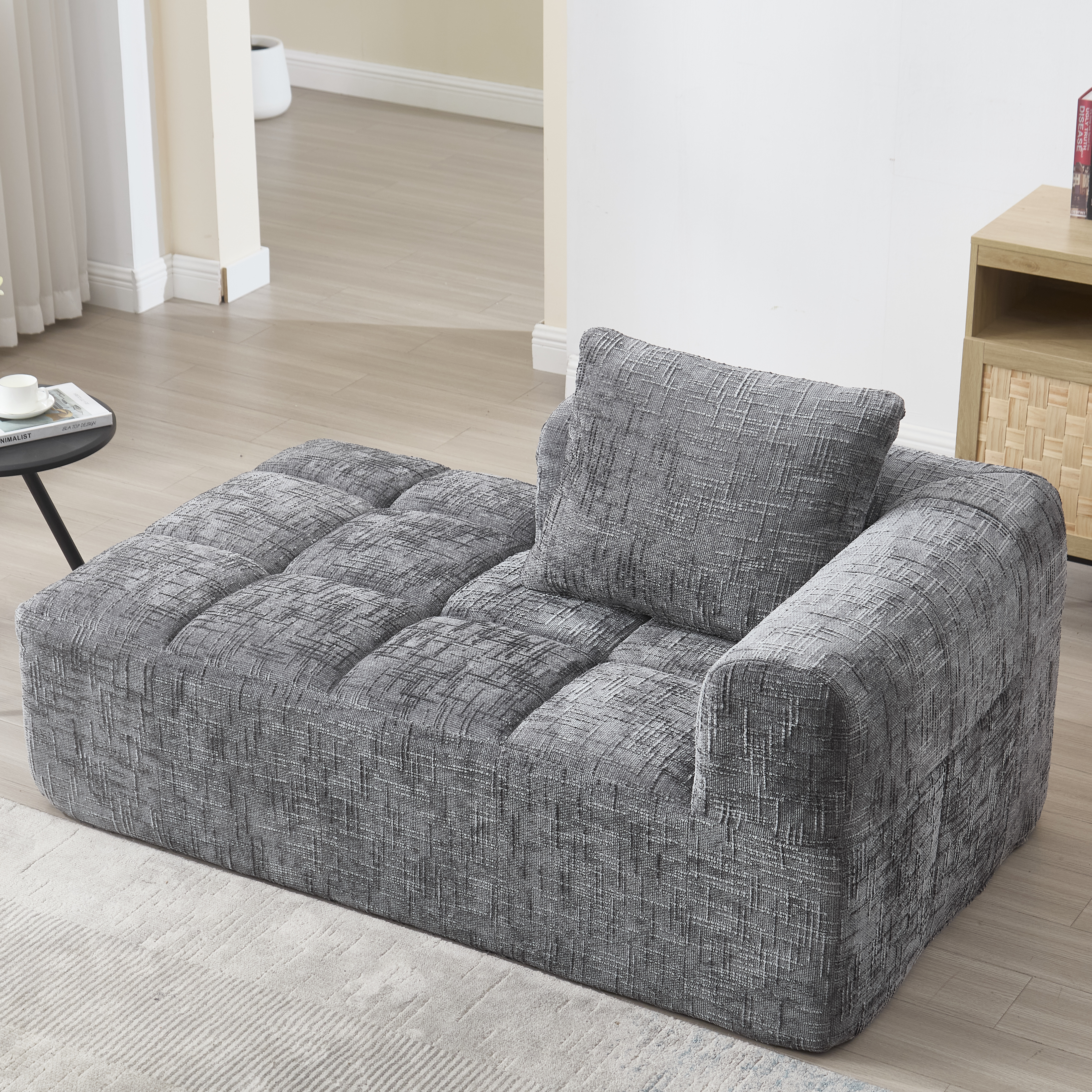 Bequemes Chaiselongue-Sofa, kein Zusammenbau erfor
